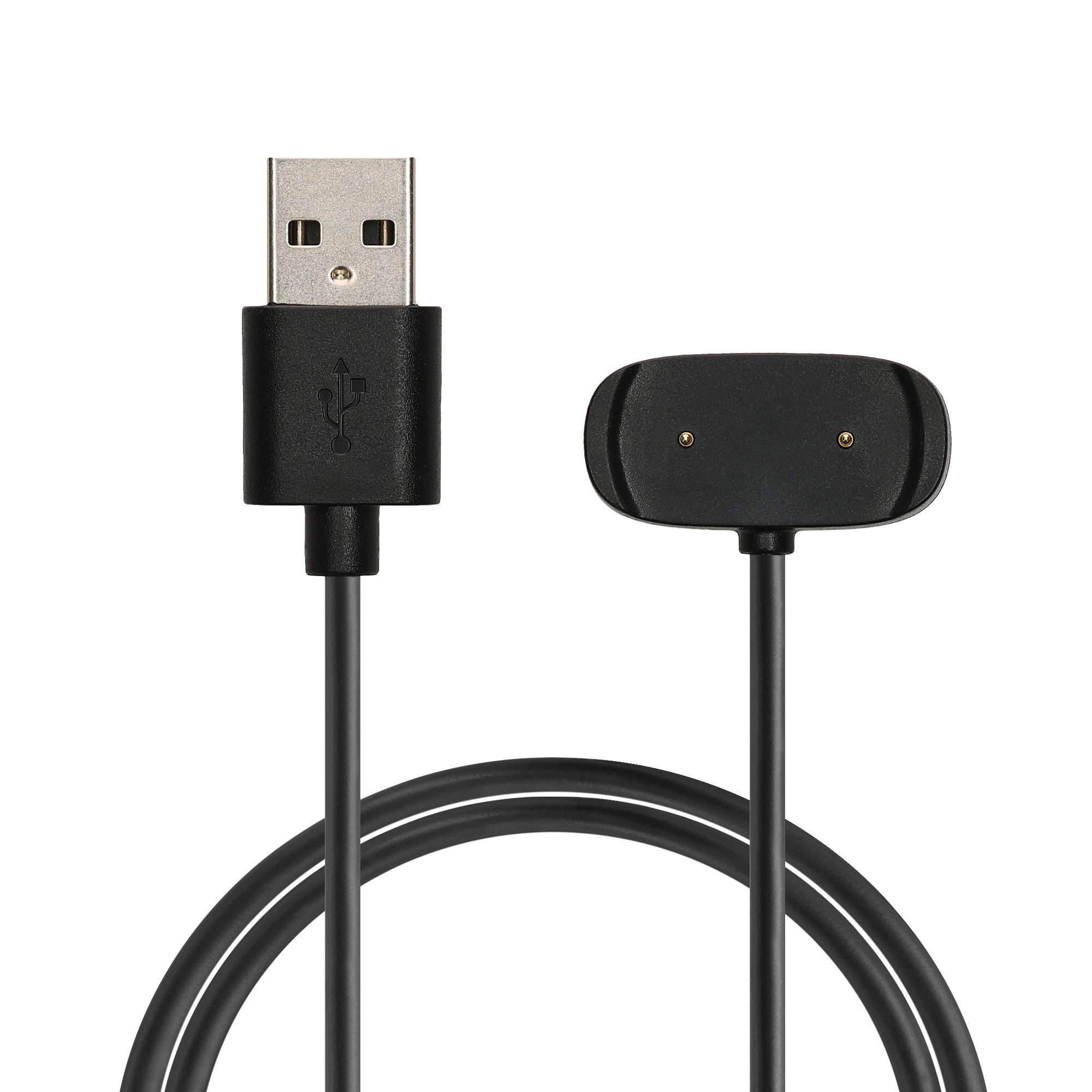kwmobile USB Ladekabel für Huami Amazfit Bip 3 / 3 Pro / Bip 5 / Amazfit Active Smartphone-Ladegerät (1-tlg., USB Lade Kabel für Huami Amazfit Bip 3 / 3 Pro / Bip 5 / Amazfit)
