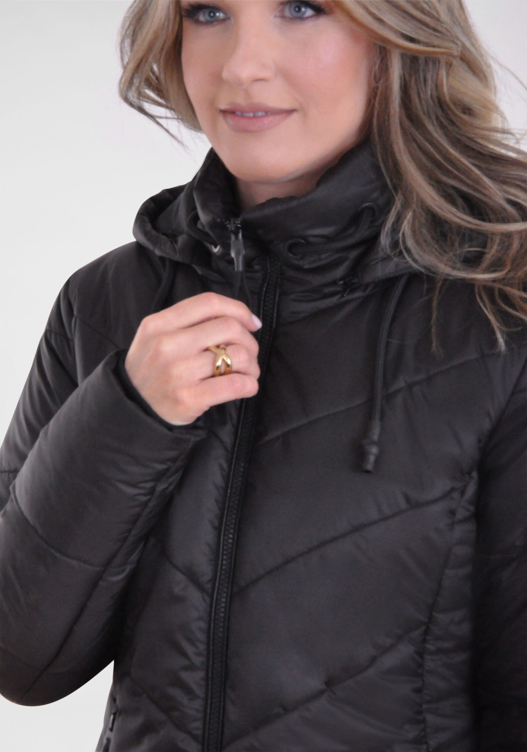 NAVIGAZIONE Winterjacke (1-St) mit abnehmbarer Kaputze