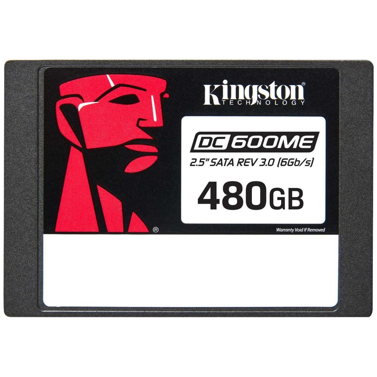 Kingston DC600ME 480GB SATA SSD Enterprise 2.5 Zoll interne SSD (480 GB) 2,5 Zoll" 560 MB/S Lesegeschwindigkeit, 470 MB/S Schreibgeschwindigkeit, Power Loss Protection, AES 256 Bit, TCG Opal 2.0, DRAM Cache