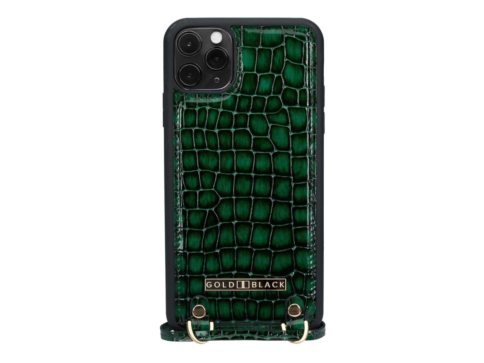 Handyhülle Lederhülle für Apple iPhone 11 Pro Max mit Necklac 16,40 cm (6,46 Zoll)