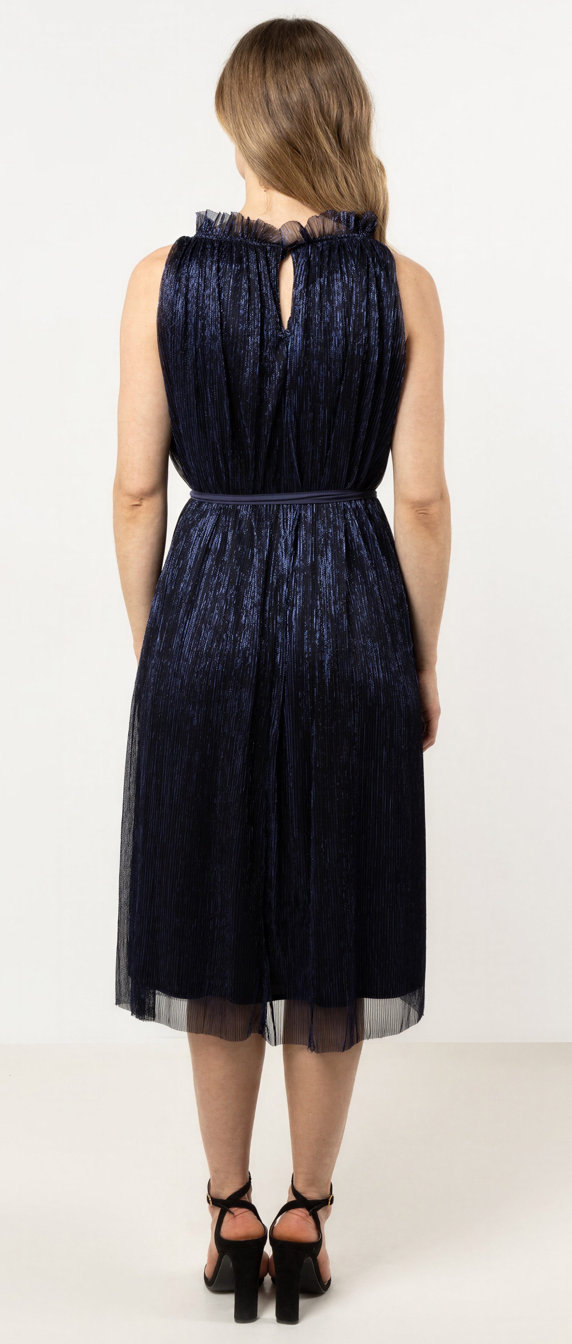 Awama Abendkleid mit Schimmer und Bindeband