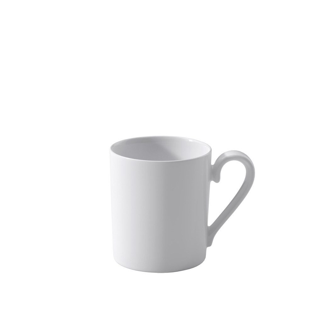 Villeroy & Boch Signature Tasse Modern Grace Becher mit Henkel, 1-tlg., Porzellan, Premium Bone Porcelain, mikrow.- & spülm.sicher, Made in Germany