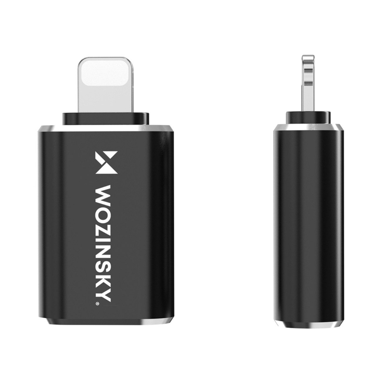 Wozinsky WALC-01 USB-Adapter Kompatibel mit iPhone Stecker zu USB-C Buchse, Kompakter Adapter für iPhone auf USB-C