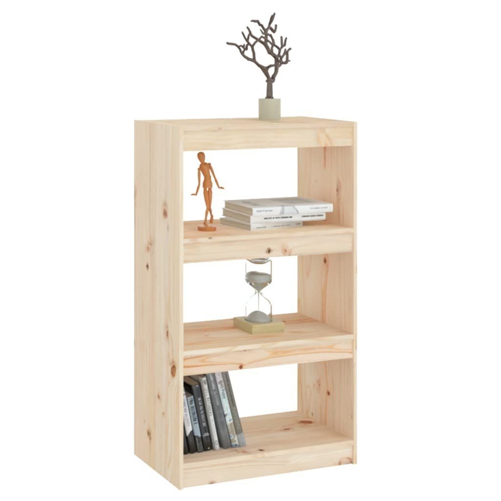 furnicato Bücherregal Bücherregal/Raumteiler 60x30x103,5 Massivholz cm Kiefer