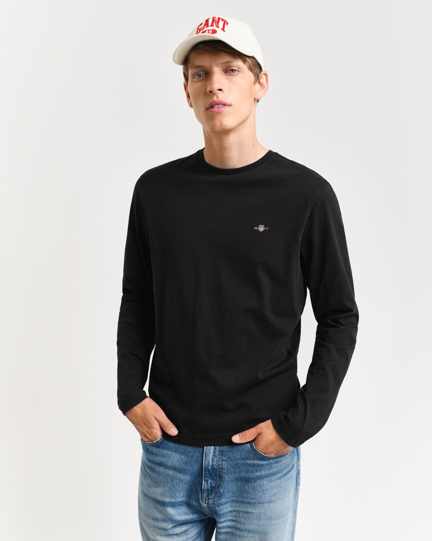 Gant Langarmshirt REG SHIELD LS T-SHIRT günstig online kaufen