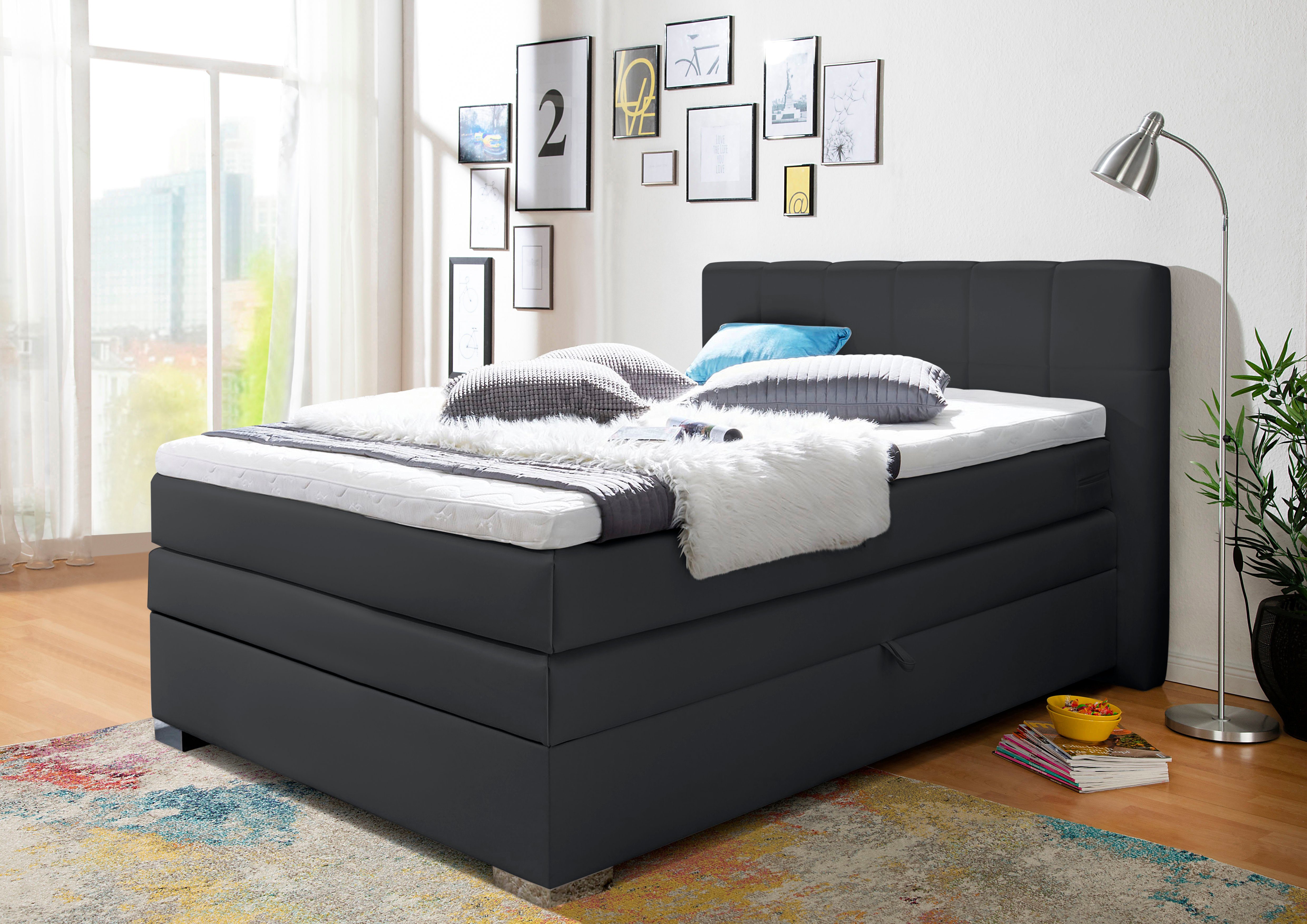 INOSIGN Boxspringbett Airdrie, inkl. Bettkasten und günstig online kaufen