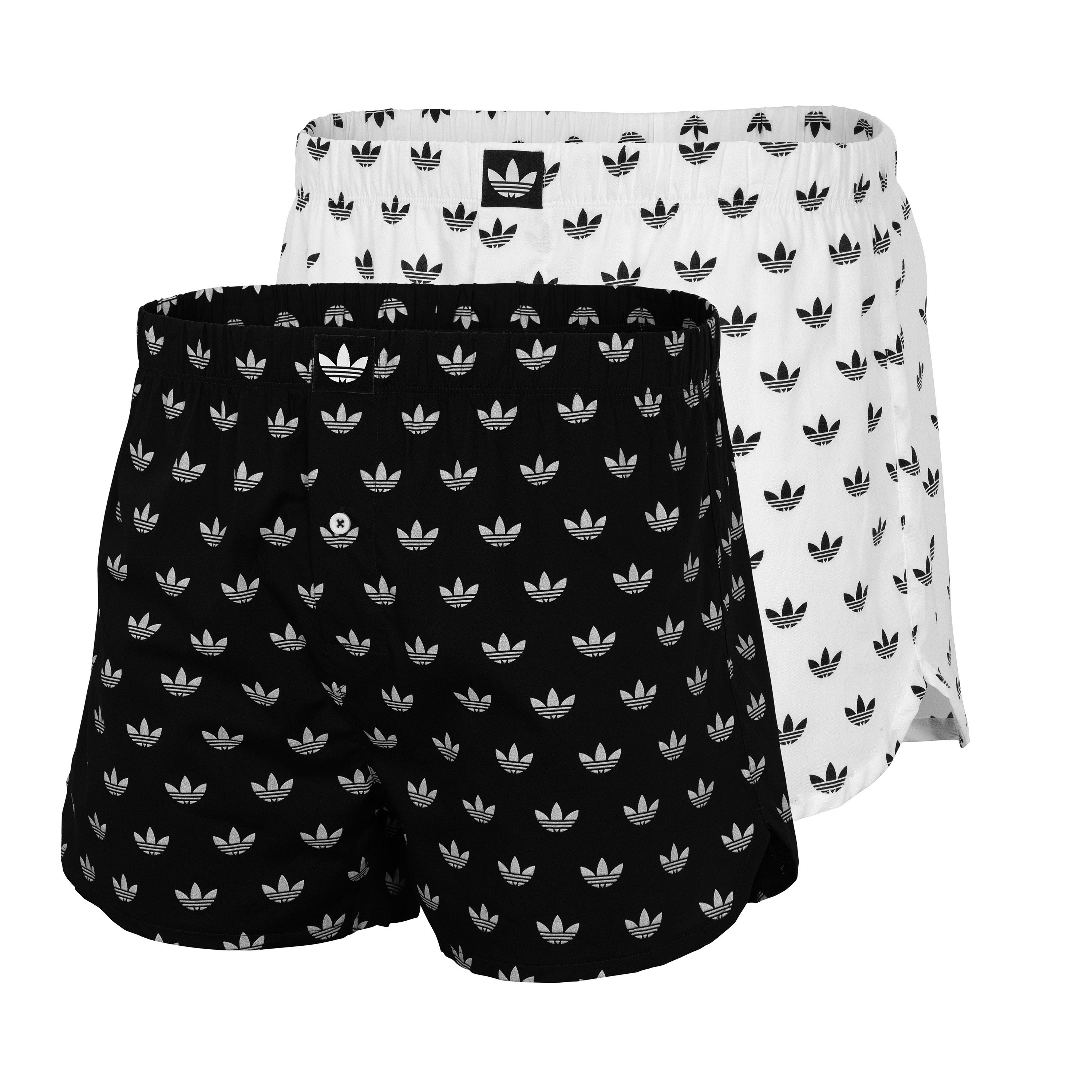 adidas Originals Boxershorts Comfort Cotton Woven (2er-Pack) Baumwolle, wei günstig online kaufen