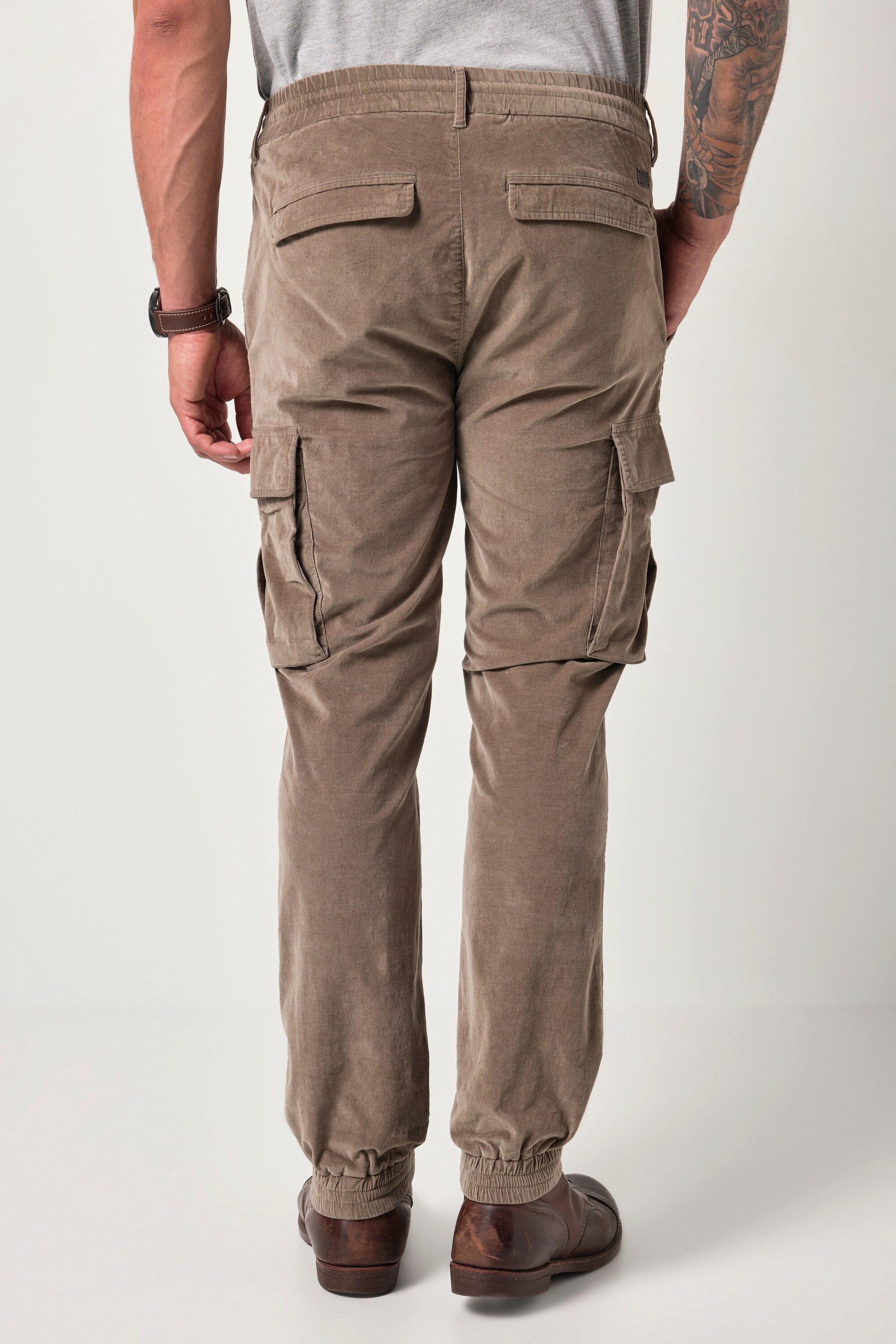 JP1880 Cargohose Cord-Cargohose FLEXNAMIC® viele Taschen