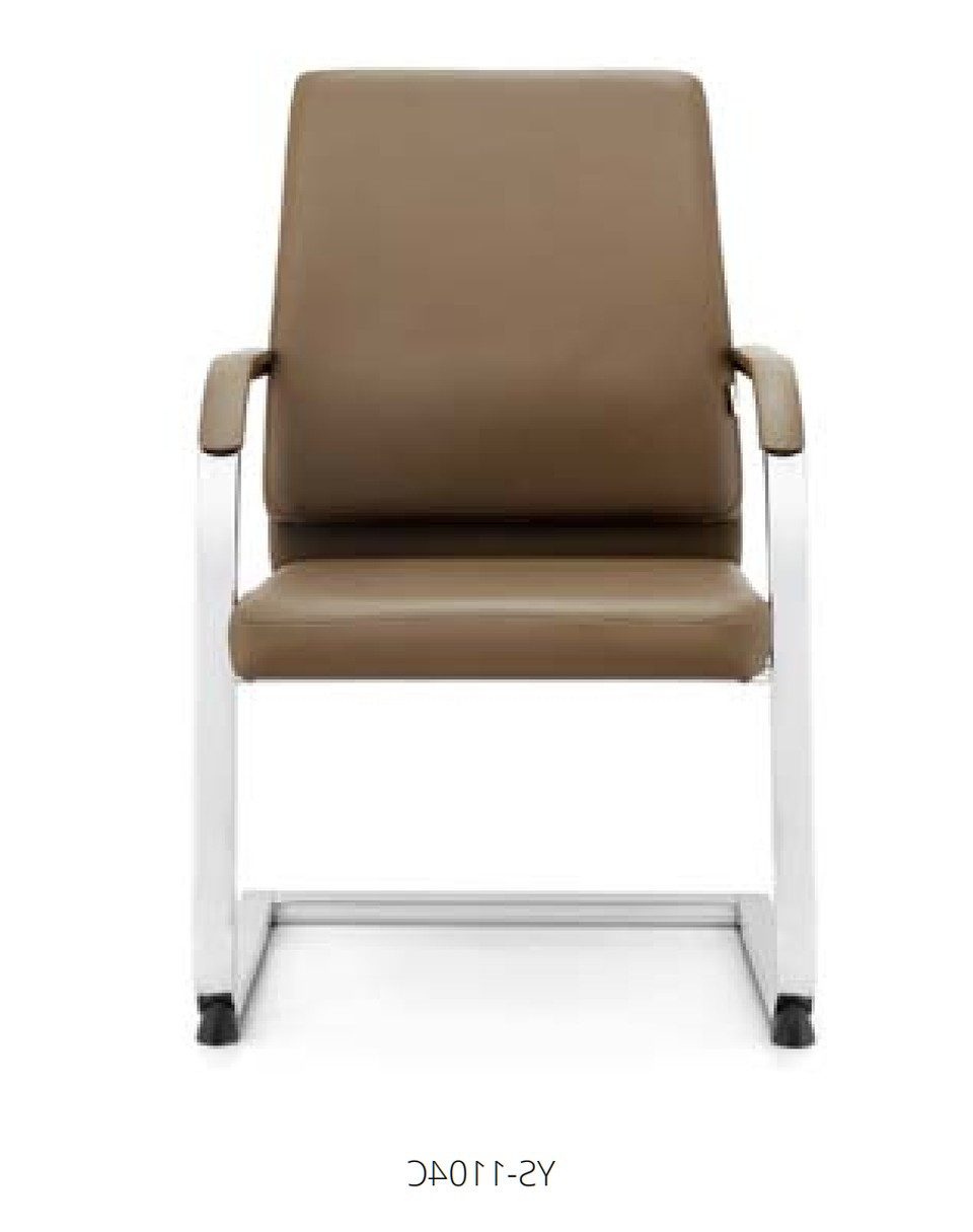 Xlmoebel Freischwinger Schwarzer Kunstleder-Sessel mit Edelstahlrahmen, modernes Design, Made in Europa