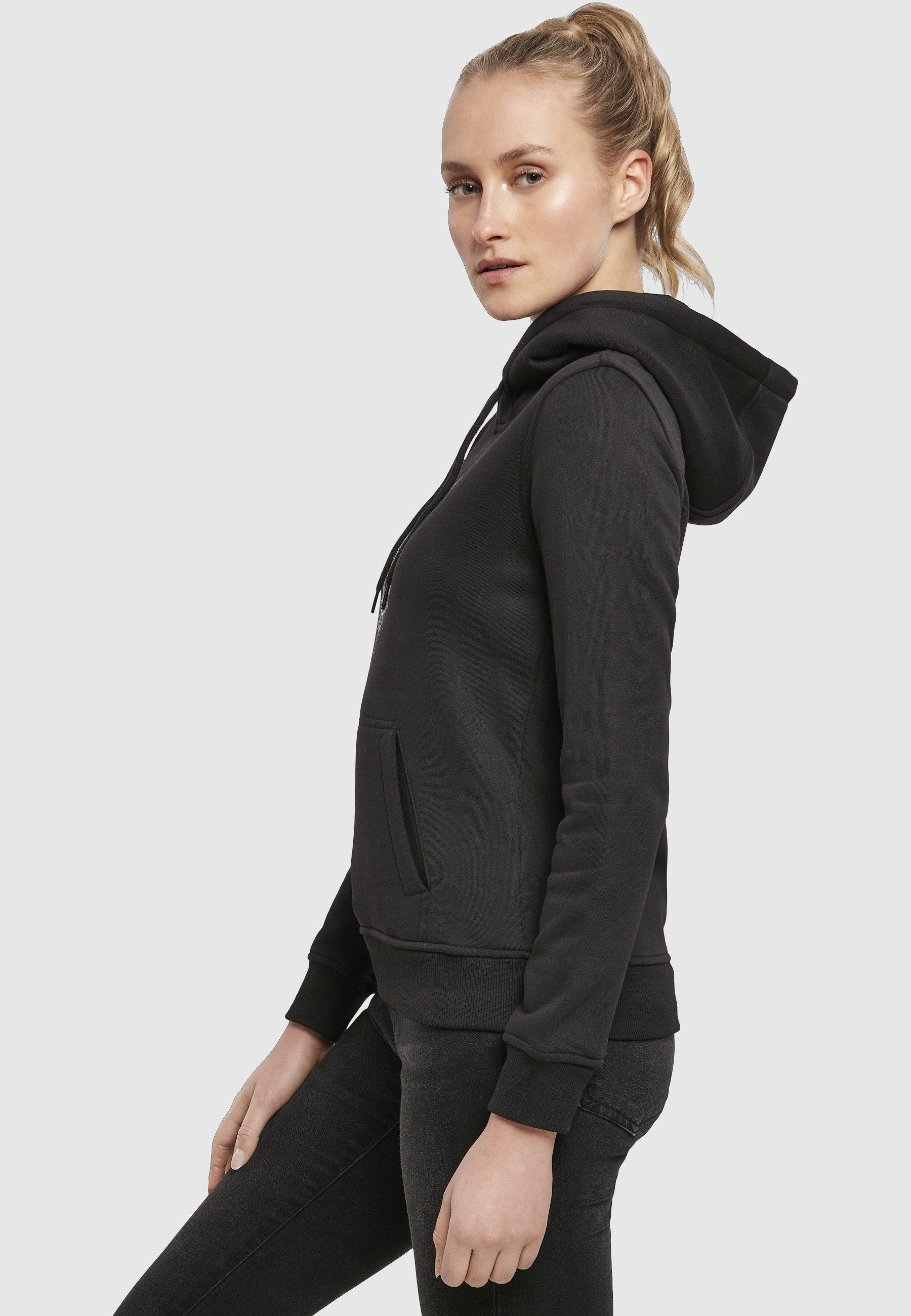 MisterTee Sweatshirt MisterTee Damen Ladies Moth Hoody (1-tlg)