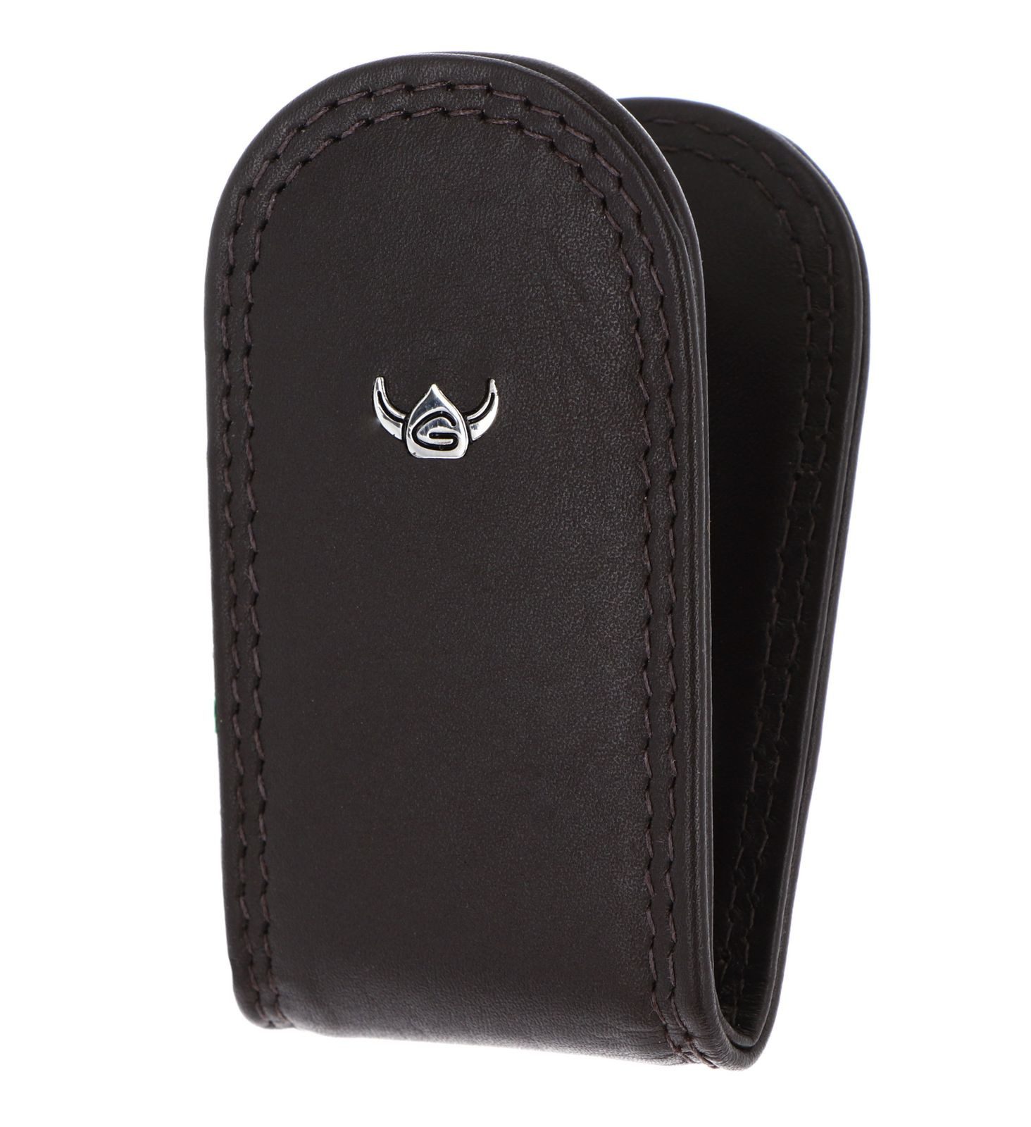 Golden Head Geldscheinklammer Geldscheinklammer 1950, aus echtem Rindsleder