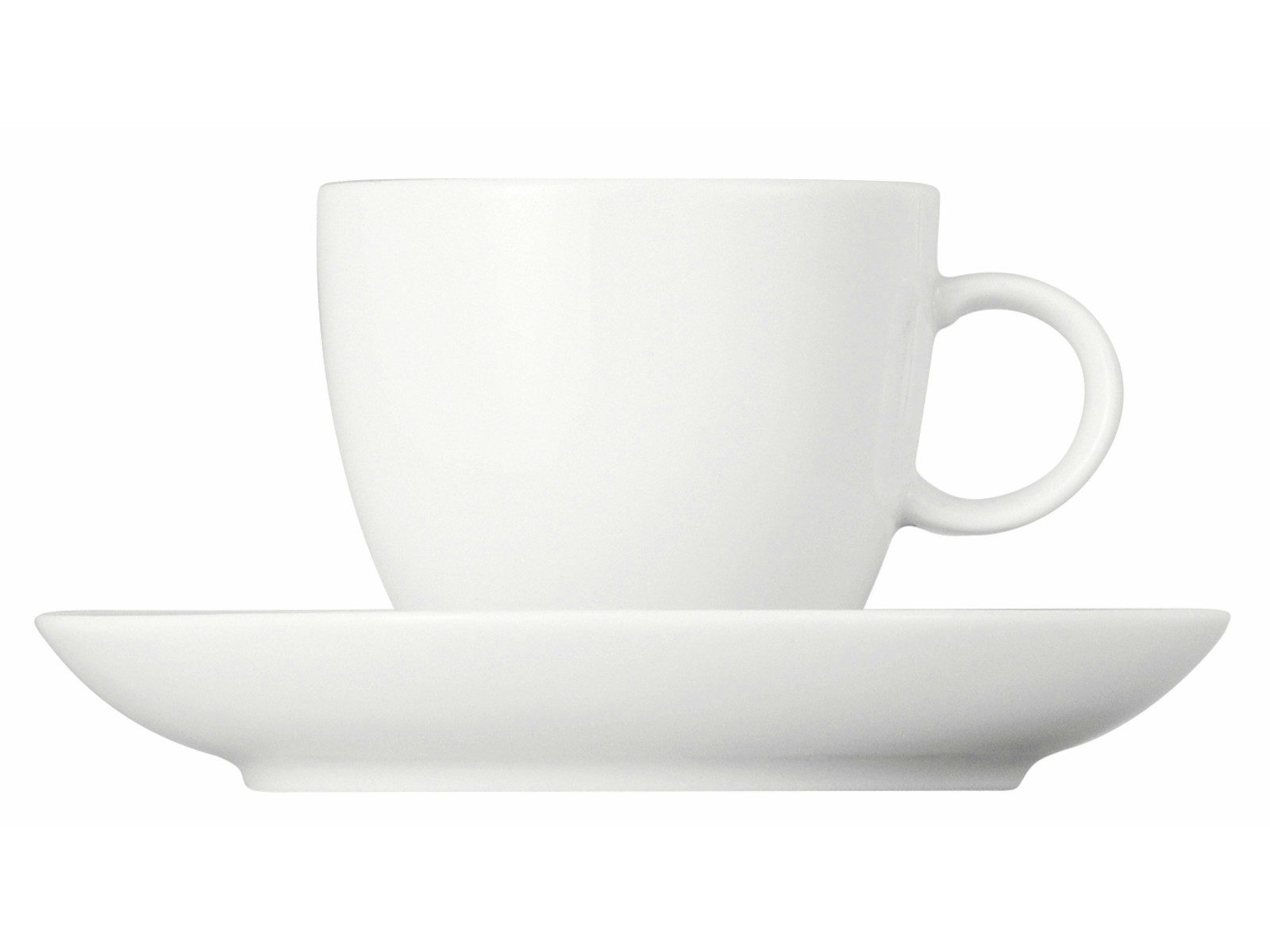 Thomas Porzellan Espressotasse Sunny Day Weiss Espresso/Mokkatasse 2tlg., Porzellan