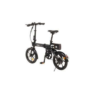 HOME DELUXE E-Bike E-Bike OPTIMUS, Automatikschaltung, inkl. abnehmbare Batterie - Ladezustandsanzeige I Citybike Klapprad