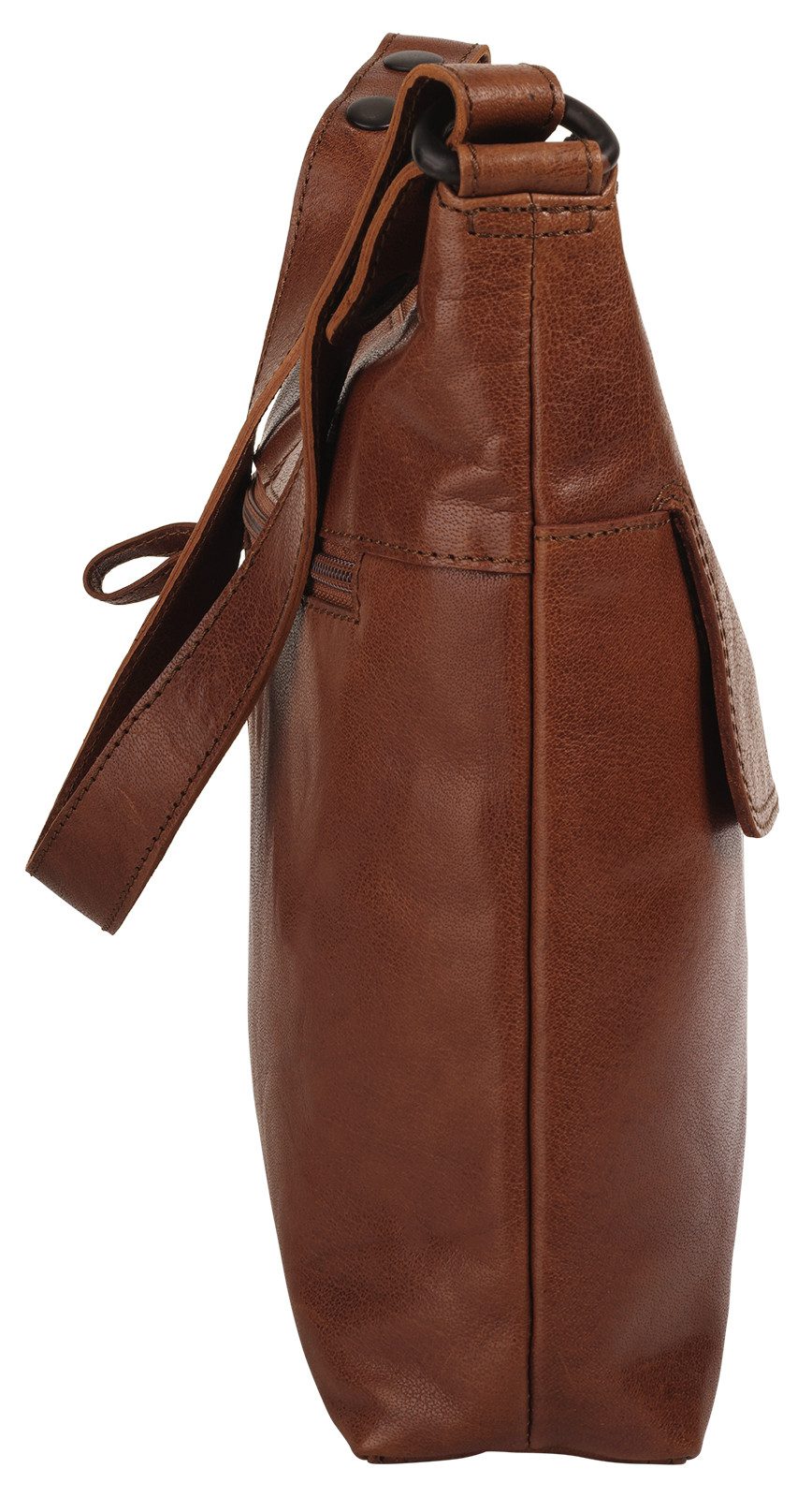 Spikes & Sparrow Umhängetasche, echt Leder