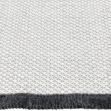 Duschmatte Duschvorlage "Lynn" halbrund REDBEST, Höhe 20 mm, Grafik