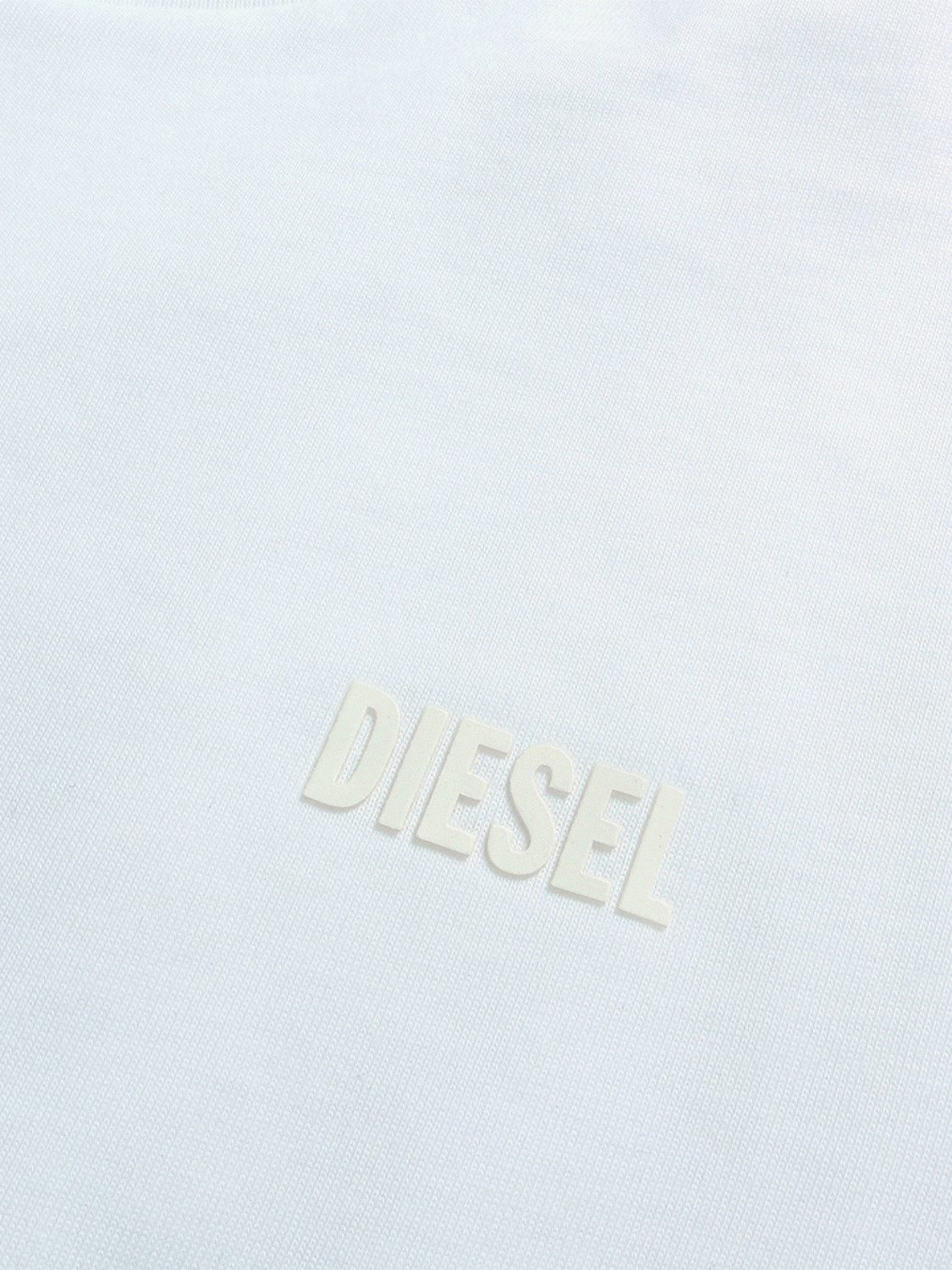 Diesel Rundhalsshirt mit Diesel Logo auf der Brust - T-JUST 250121