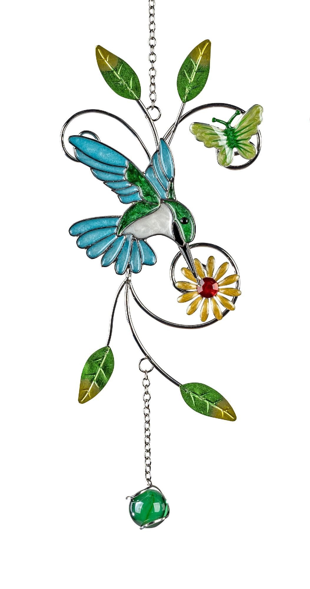 formano Hängedekoration Frühling, Höhe: cm, Farbe: Blau, Motiv: Kolibri