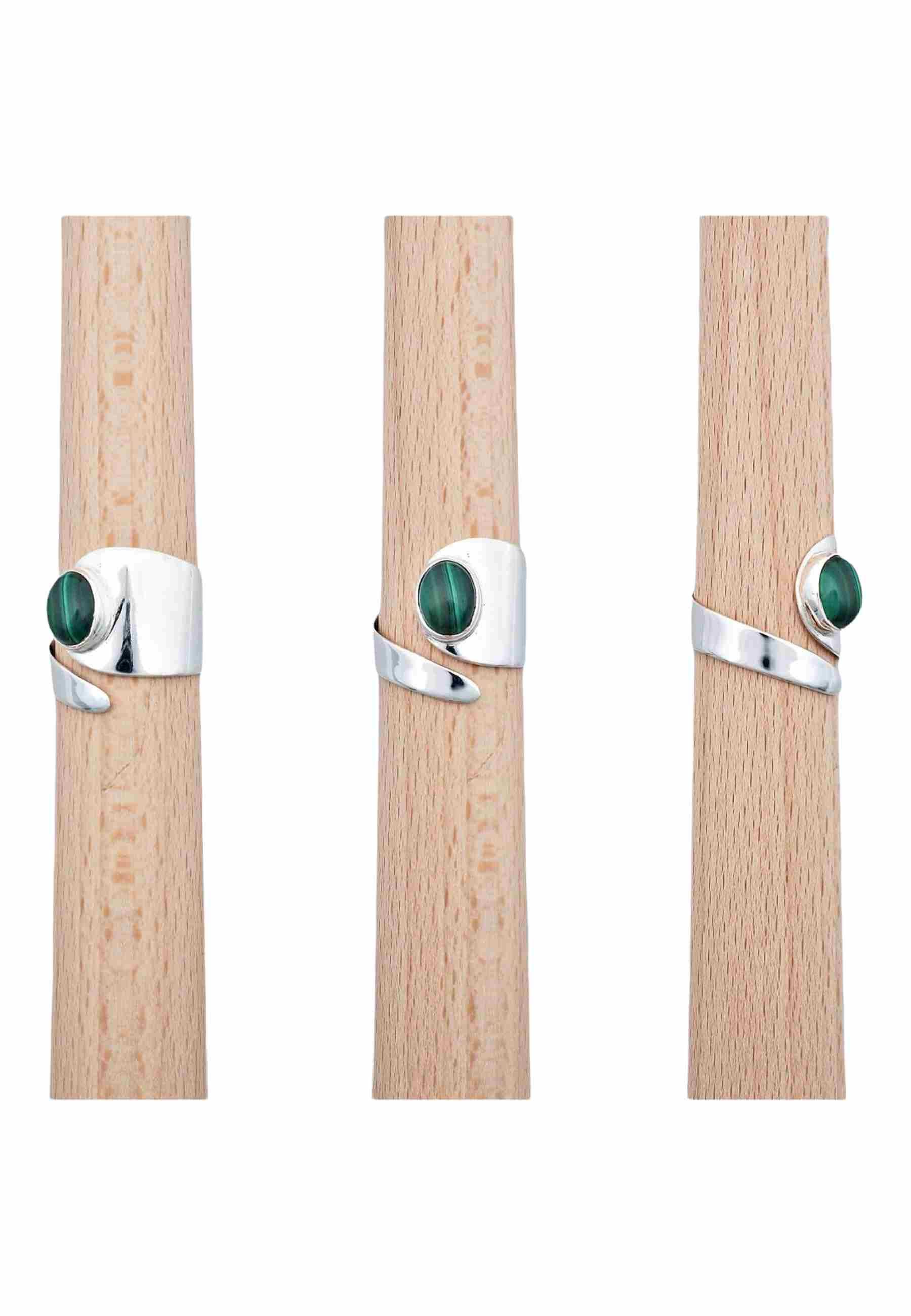 mantraroma Silberring (Ring mit Schmuckbeutel), Damenring aus 925er Silber