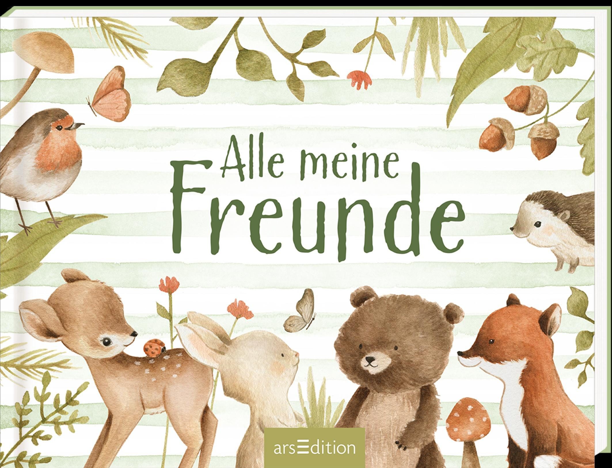 Poesiealbum Meine Freunde - Waldtiere