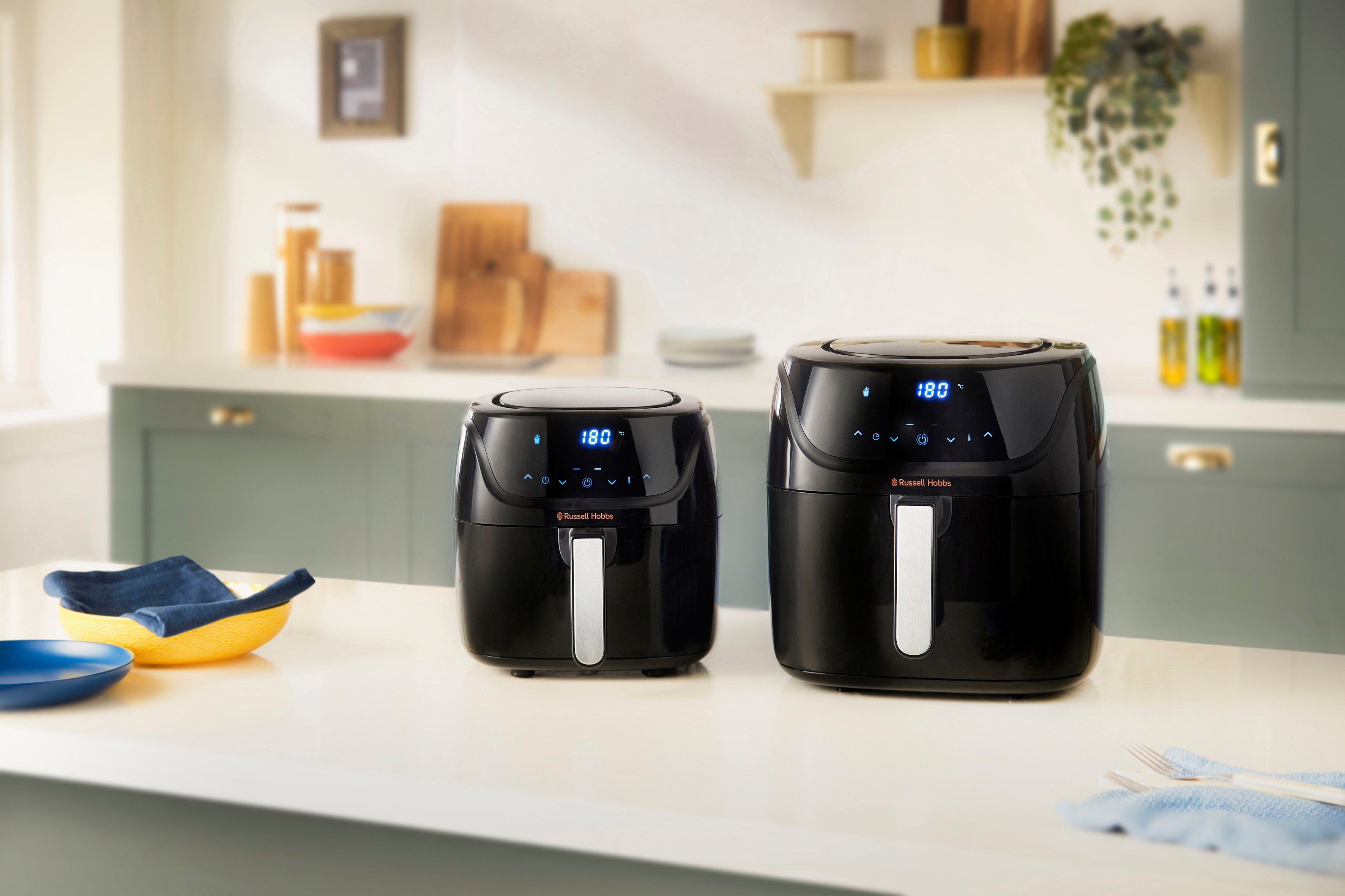 RUSSELL HOBBS Heißluftfritteuse SatisFry Air L 27160-56, 4 l, Airfryer - 7 Funktionen, 1350 W