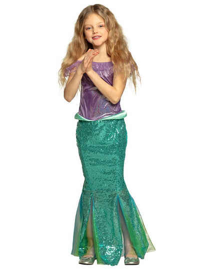 Boland Kostüm Meerjungfrau Prinzessin, Mermaid-Kleid für glitzernd-glänzende Unterwasser-Damen