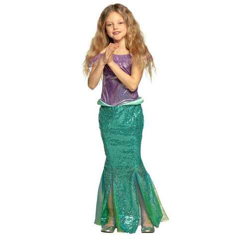 Boland Kostüm Meerjungfrau Prinzessin, Mermaid-Kleid für glitzernd-glänzende Unterwasser-Damen