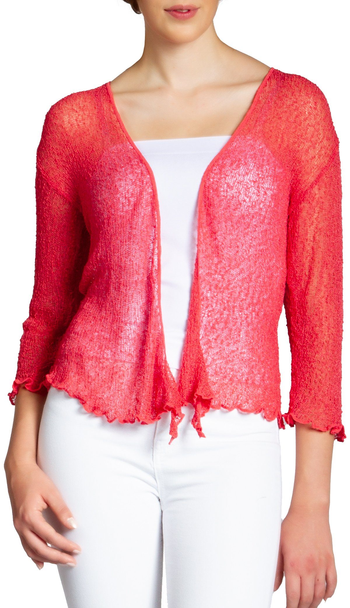 Caspar Strickjacke STJ022 angenehm leichter Damen günstig online kaufen