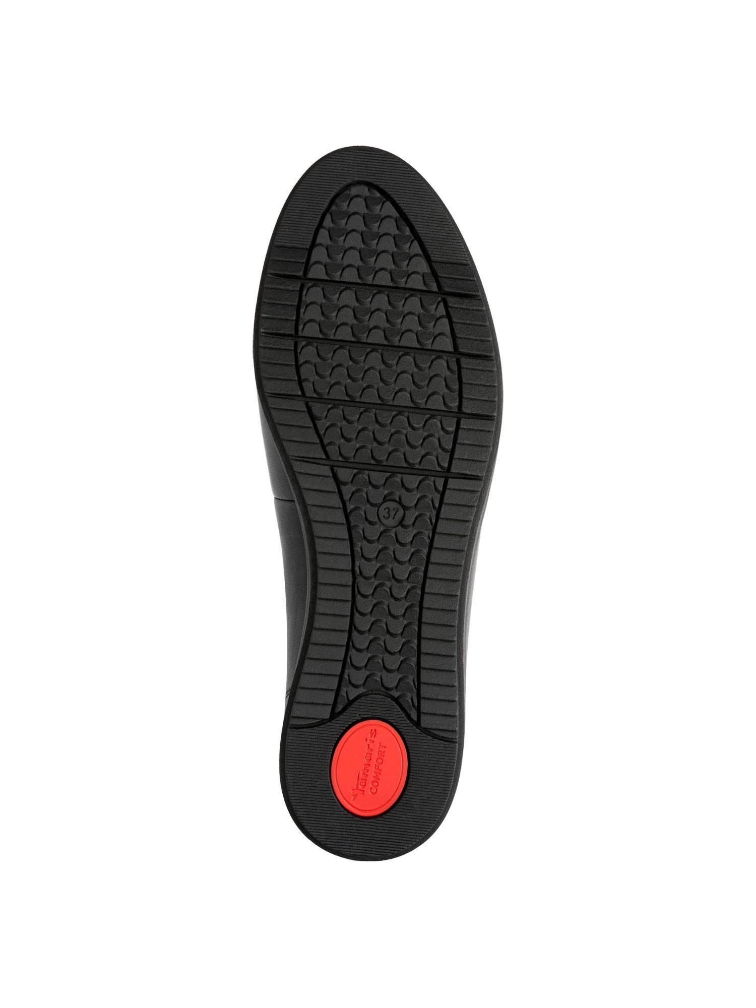 Tamaris WIDE FIT comfortFit, Removable Sock aus Leder Ballerina comfortFit