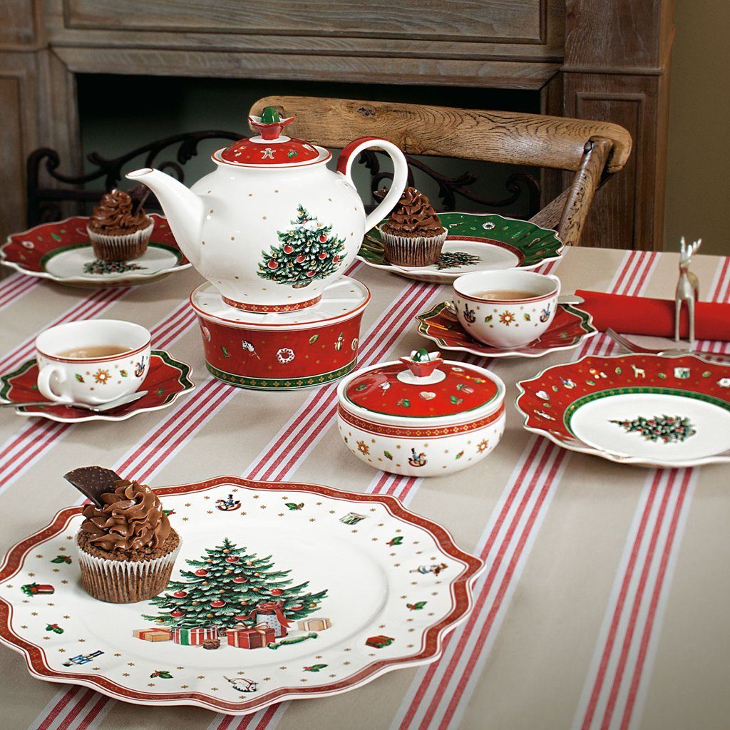 Villeroy & Boch Kaffeekanne Toy's Delight Kanne mit Deckel, (1-St), Premium Porcelain, 1 Stck, Handw., mikrow.sicher