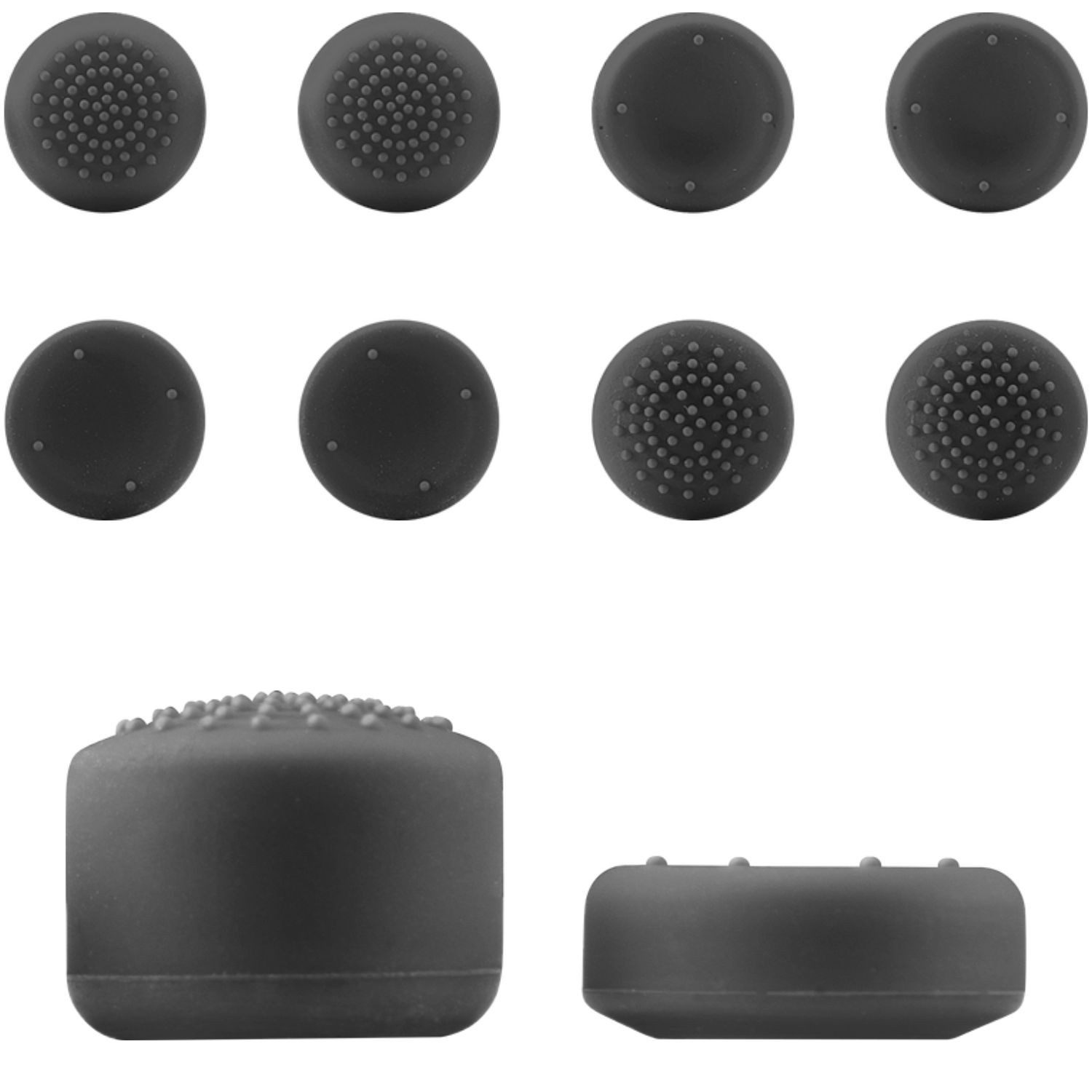 Speedlink STIX Pro Controller Cap Set Kappen Thumb-Grips Controller (Set, 8 St., 8x Trigger Thumb-Grips Gamepad Anti-Rutsch flach + XXL mit Wölbung)