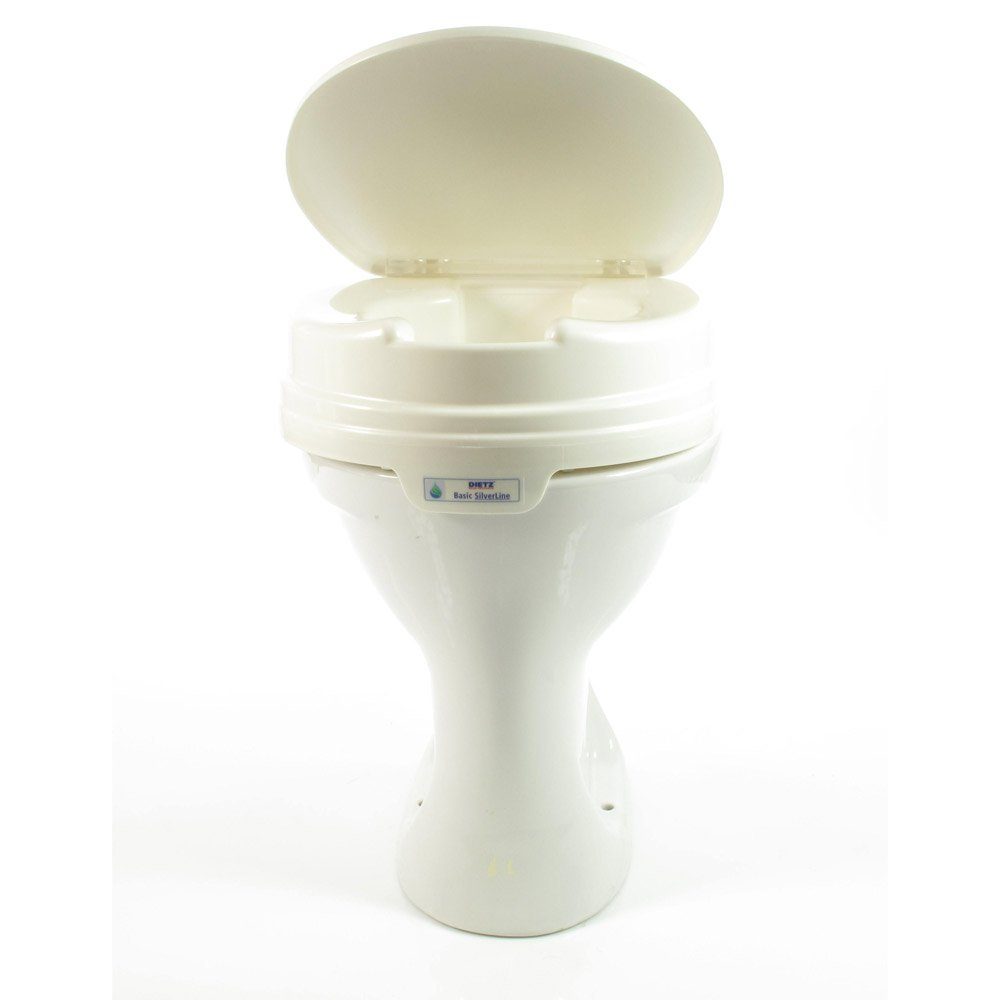 DIETZ® REHA-PRODUKTE Toiletten-Stuhl Dietz Relaxon Toilettensitzerhöhung mit Deckel Bio