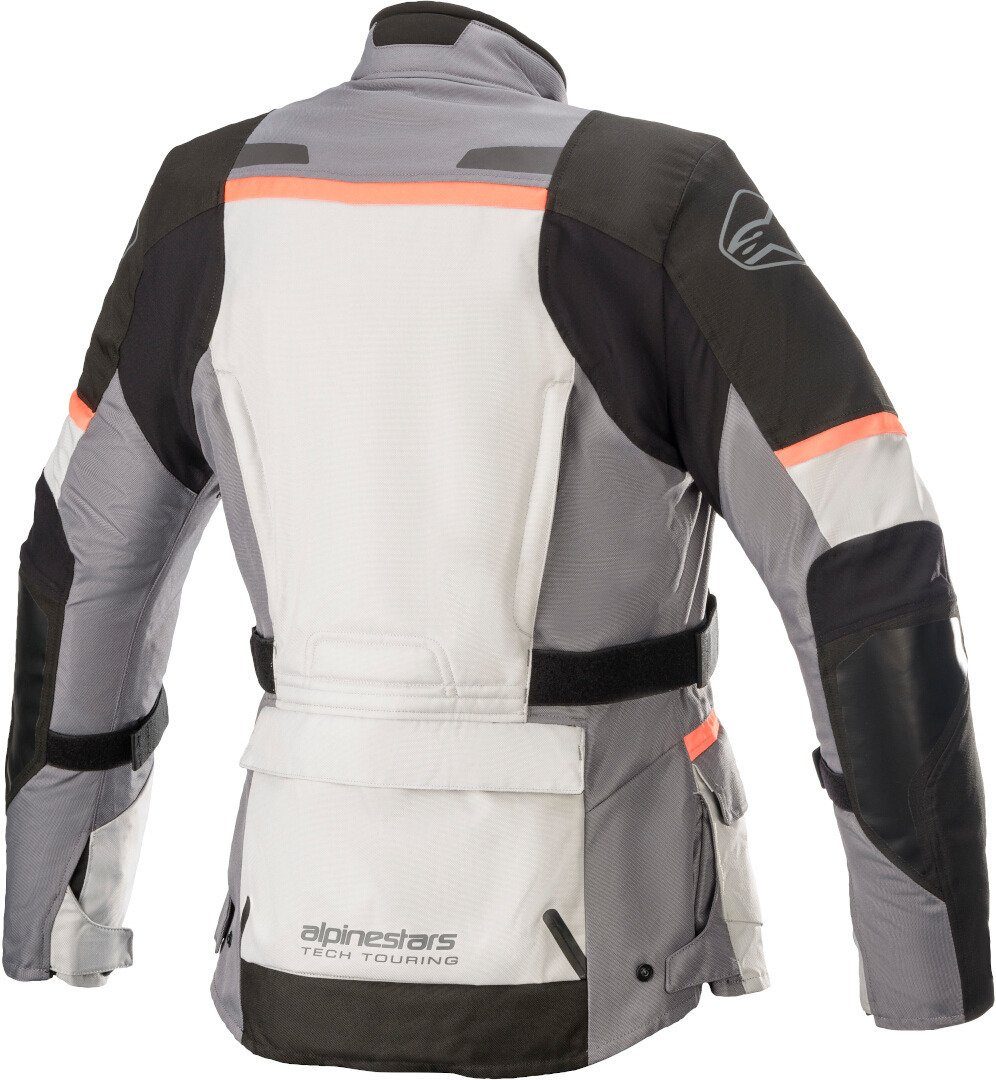 White/Black/Grey Stella V3 Motorrad Andes Motorradjacke Damen Alpinestars Textiljack Drystar