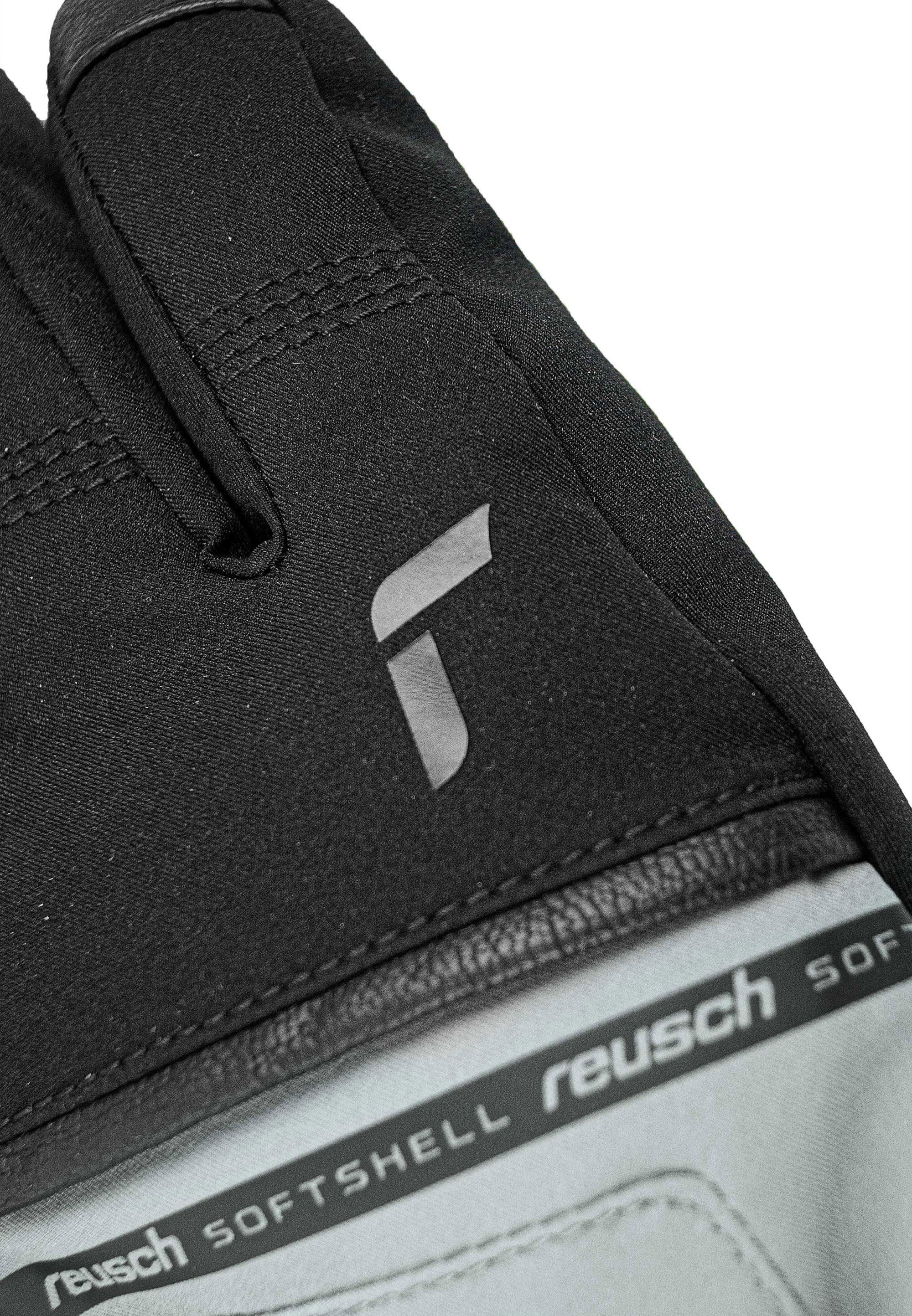 Reusch Skihandschuhe Qualität Morris GORE-TEX in grau-schwarz atmungsaktiver