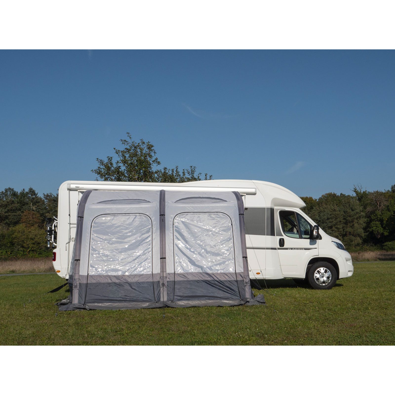 REIMO Reisemobil-Center GmbH Vorzelt Vorzelt Marina Air High 390cm aufblasbar Luftvorzelt für Wohnwagen Woh