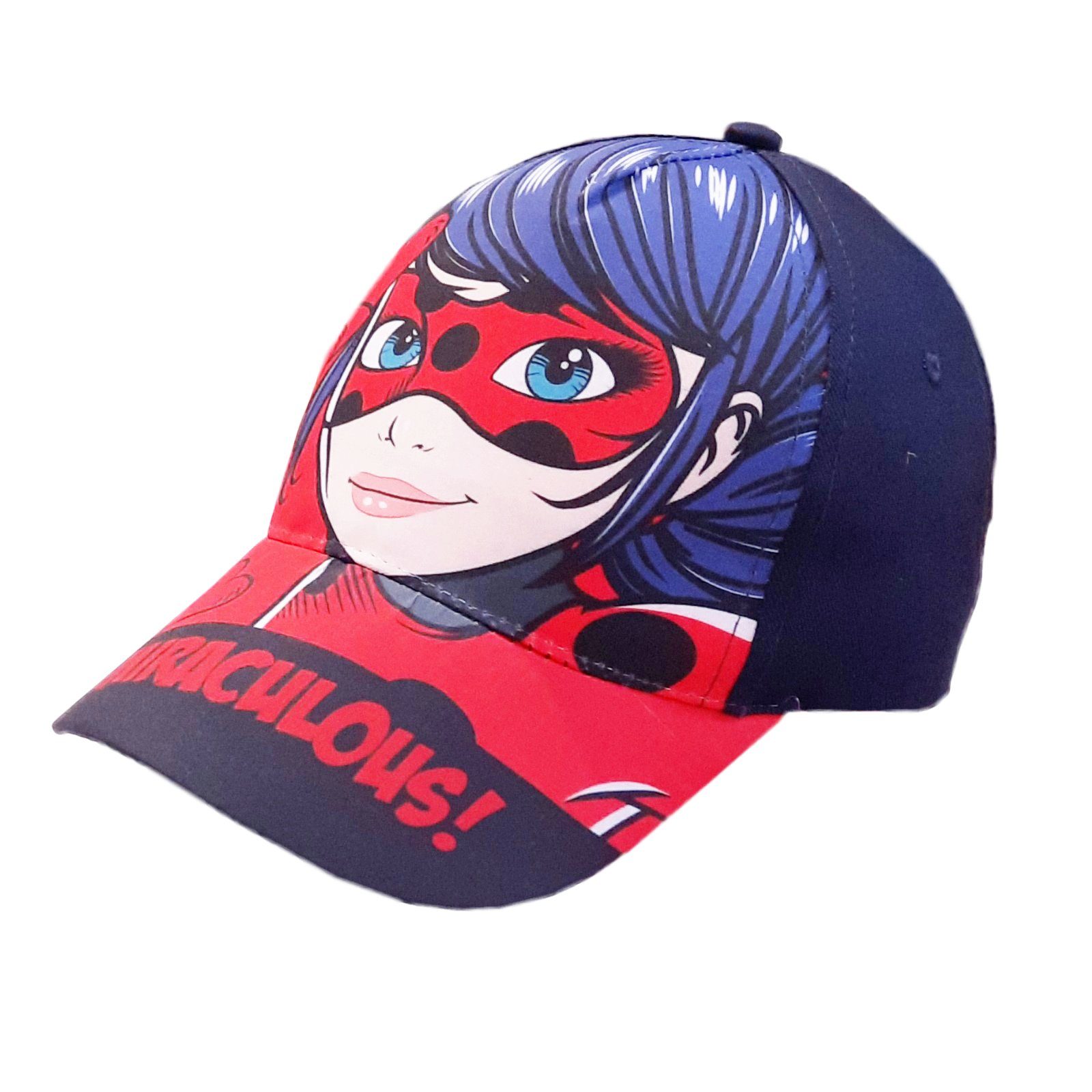 Miraculous - Ladybug Baseball Cap Miraculous Ladybug Kinder Baseball Kappe 52/54 cm Kopfumfang