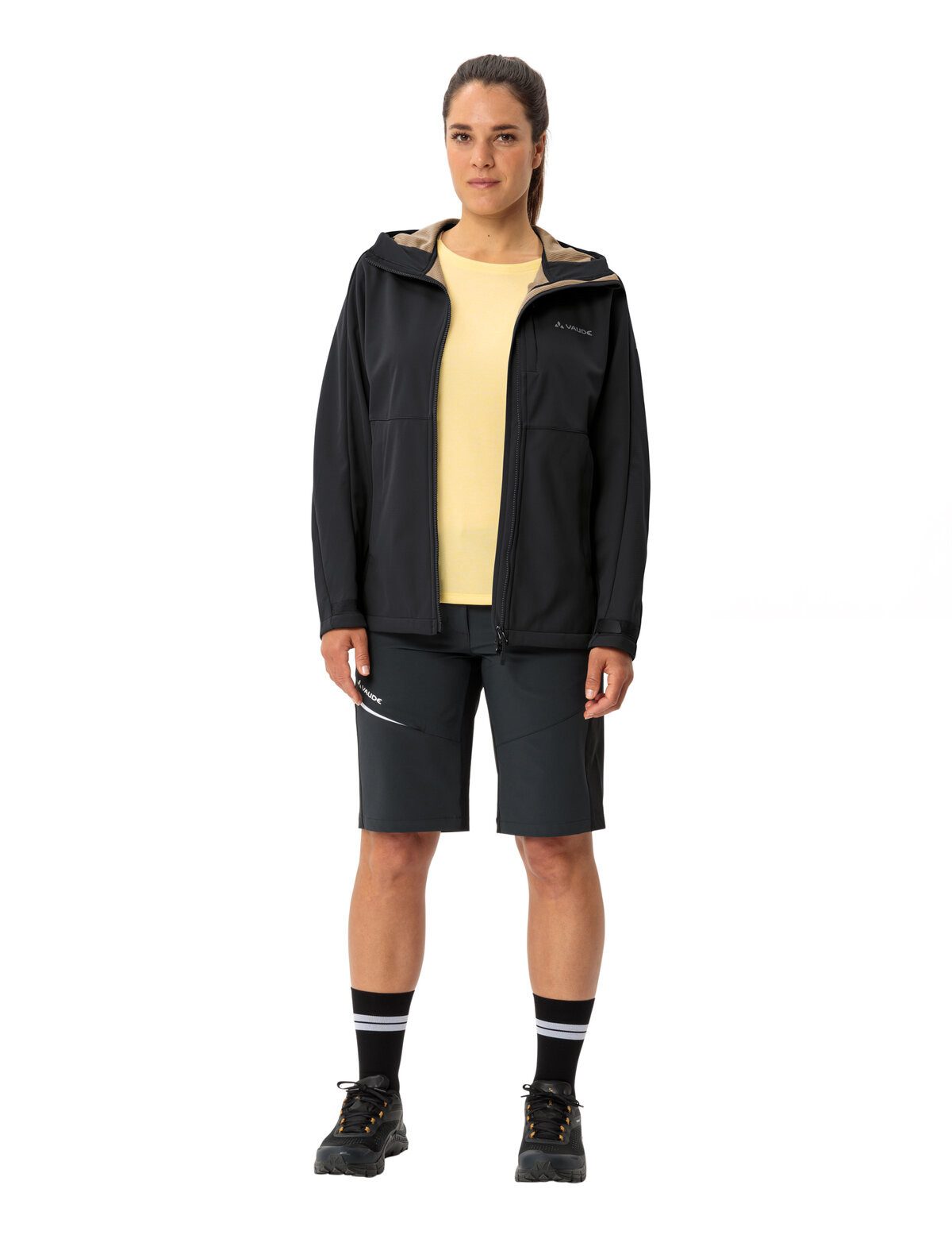 VAUDE Softshelljacke Women's All Year Elope Softshell Jacket II mit Reißverschluss, normale Länge, aus Polyester – Bild 5 von 5