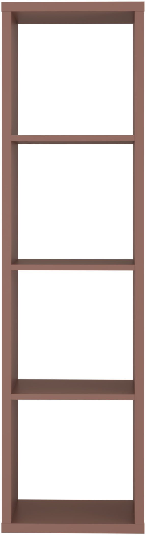 FORTE Standregal Mauro, FSC®-zertifiziert, Fachgröße 33x33cm, 4 Fächer