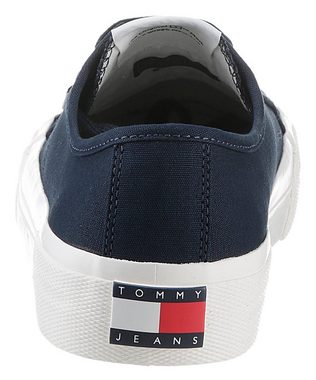 Tommy Jeans TJM LACE UP CANVAS COLOR Sneaker mit Label, Freizeitschuh, Halbschuh, Schnürschuh