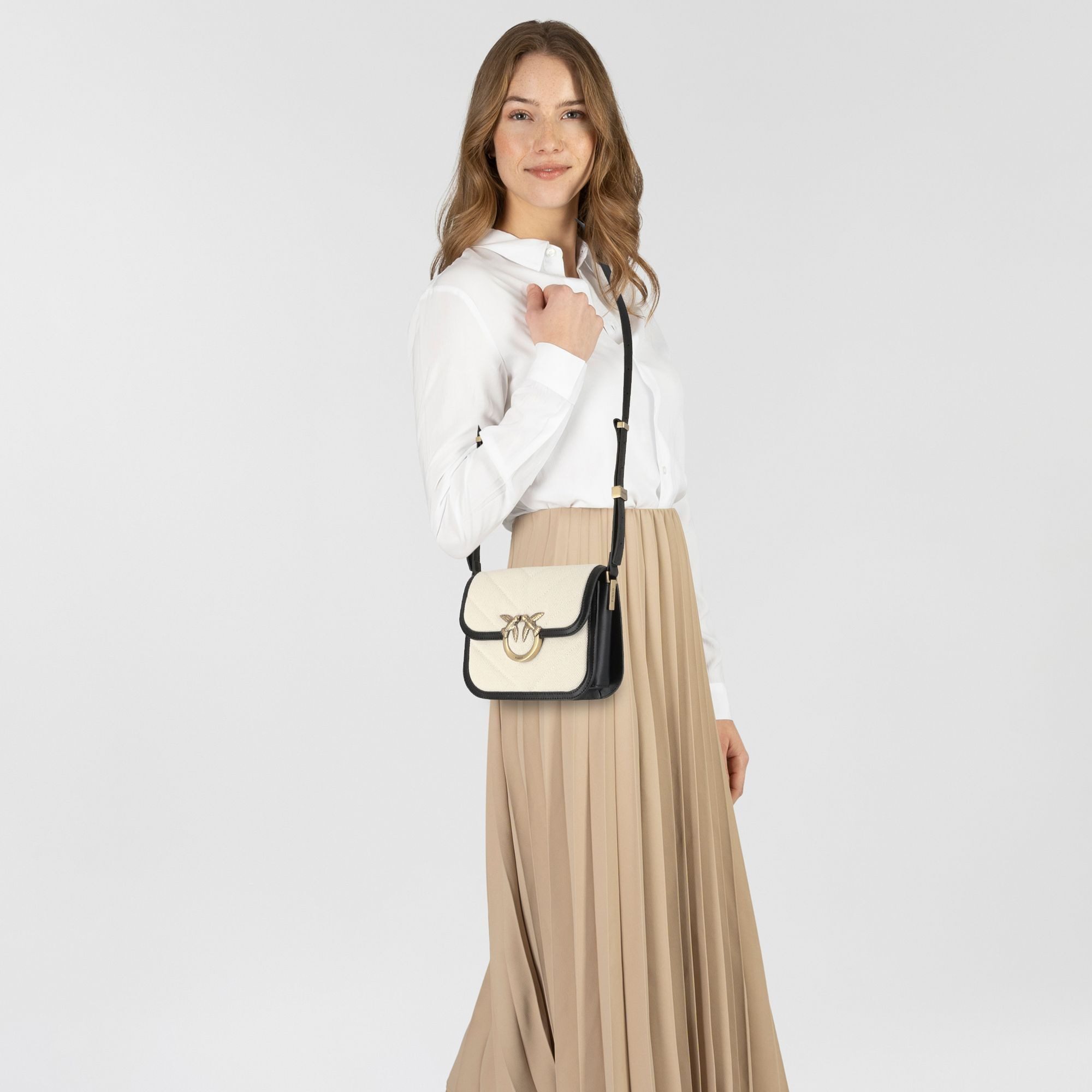 PINKO Umhängetasche Love Box, Canvas günstig online kaufen