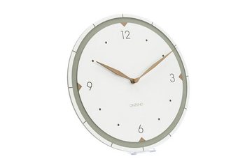 ONZENO Wanduhr THE PERFECT CLASSIC. 29x29x0.5 cm (handgefertigte Design-Uhr)