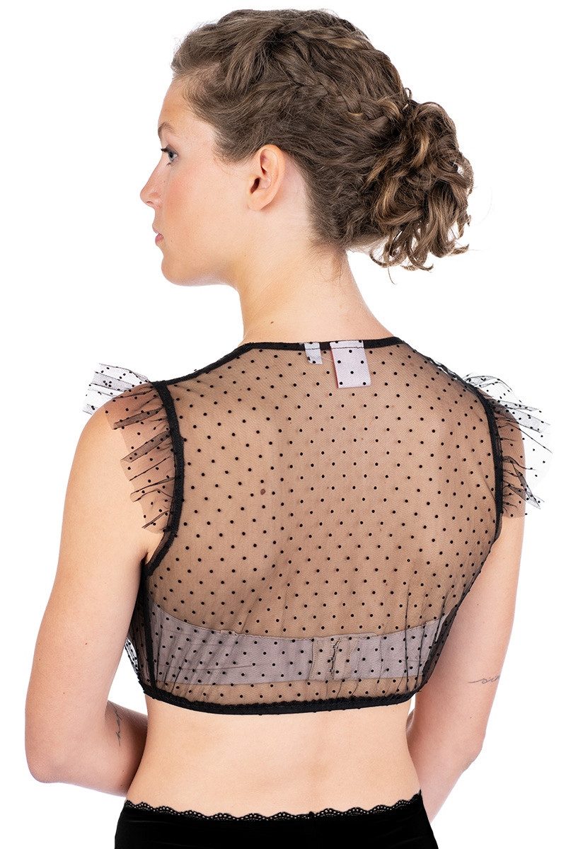 Spieth & Wensky Dirndlbluse Dirndlbluse - GENTA - schwarz günstig online kaufen