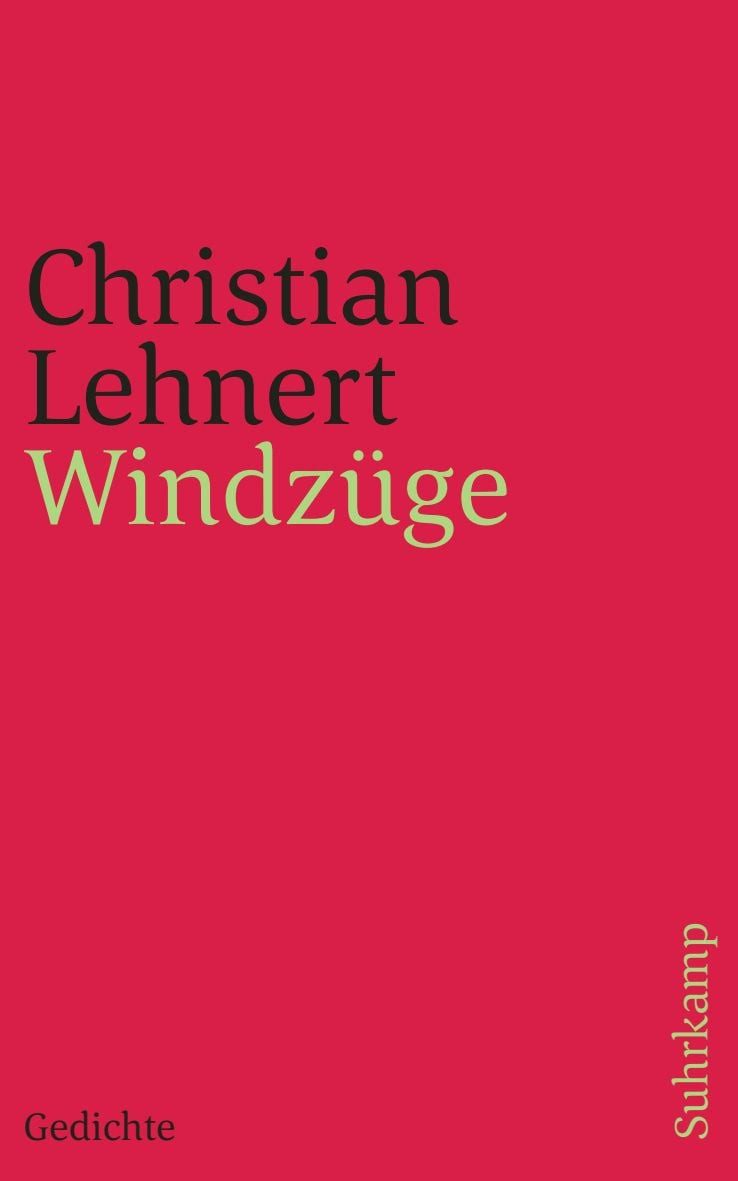 Windzüge / Christian Lehnert, Gedichte