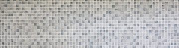 Mosani Mosaikfliesen Recycling Glasmosaik Mosaikfliesen hellgrau matt / 10 Mosaikmatten