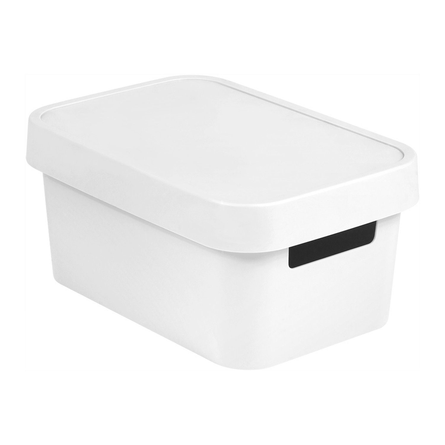 Curver Aufbewahrungsbox, Behälter mit Deckel Infinity 4,5 L, Griffe  benötigen nicht mehr Platz