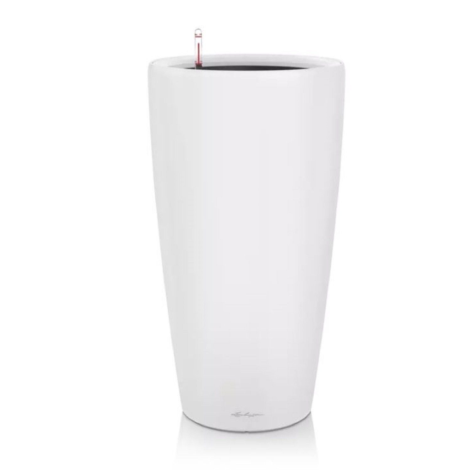 Lechuza® Pflanzkübel Pflanzsäule Rondo Premium 32 weiß matt