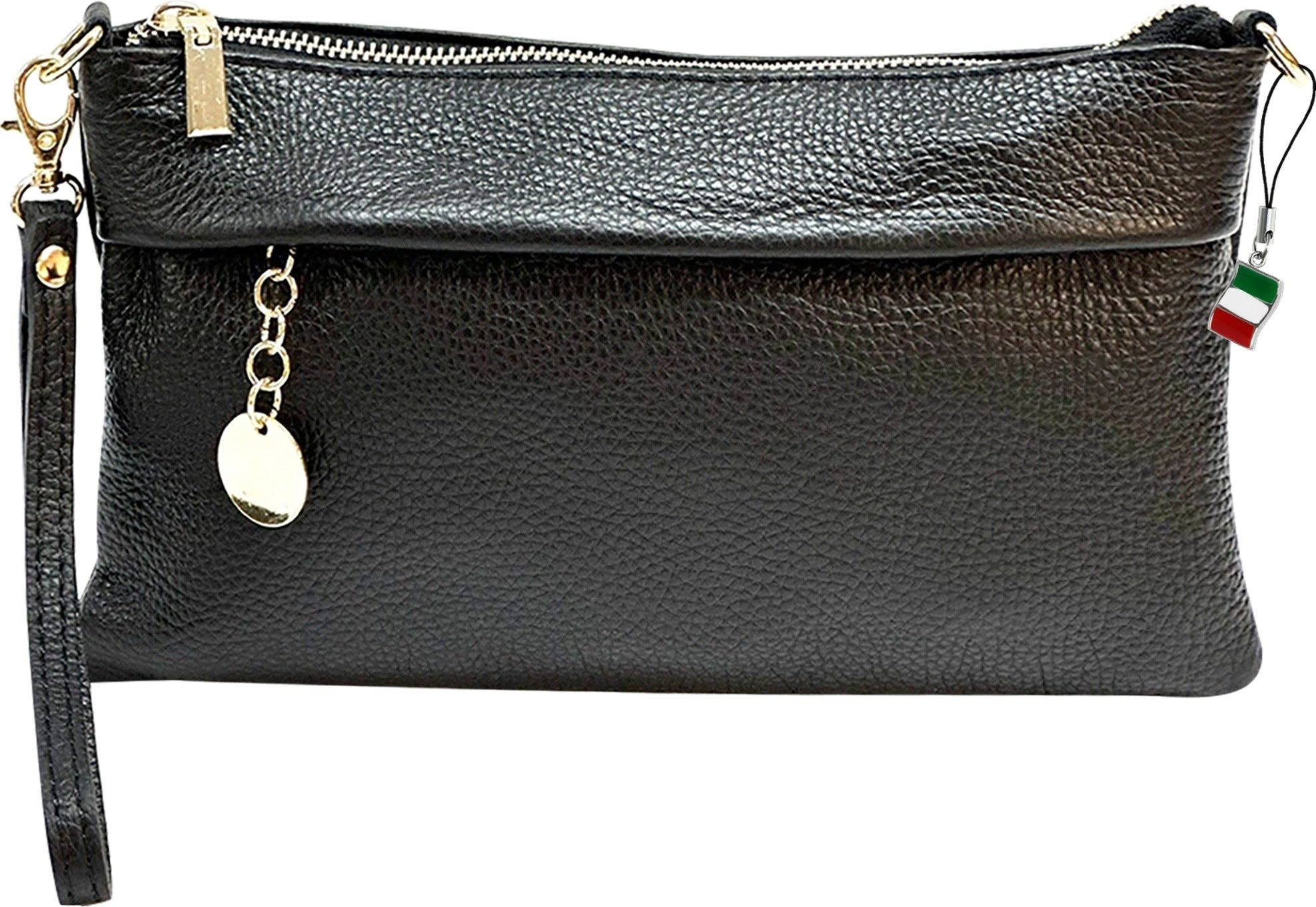 Clutch Florence Damen Clutch Leder Tasche