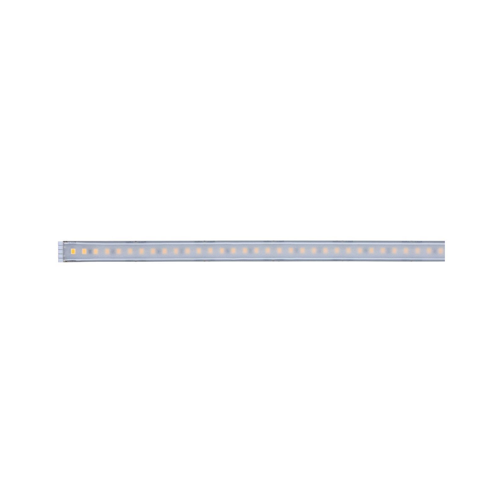 LED-Streifen MaxLED 1000 Stripe 1m IP44 Cover 2700K 12W 24V Silber Kunststoff