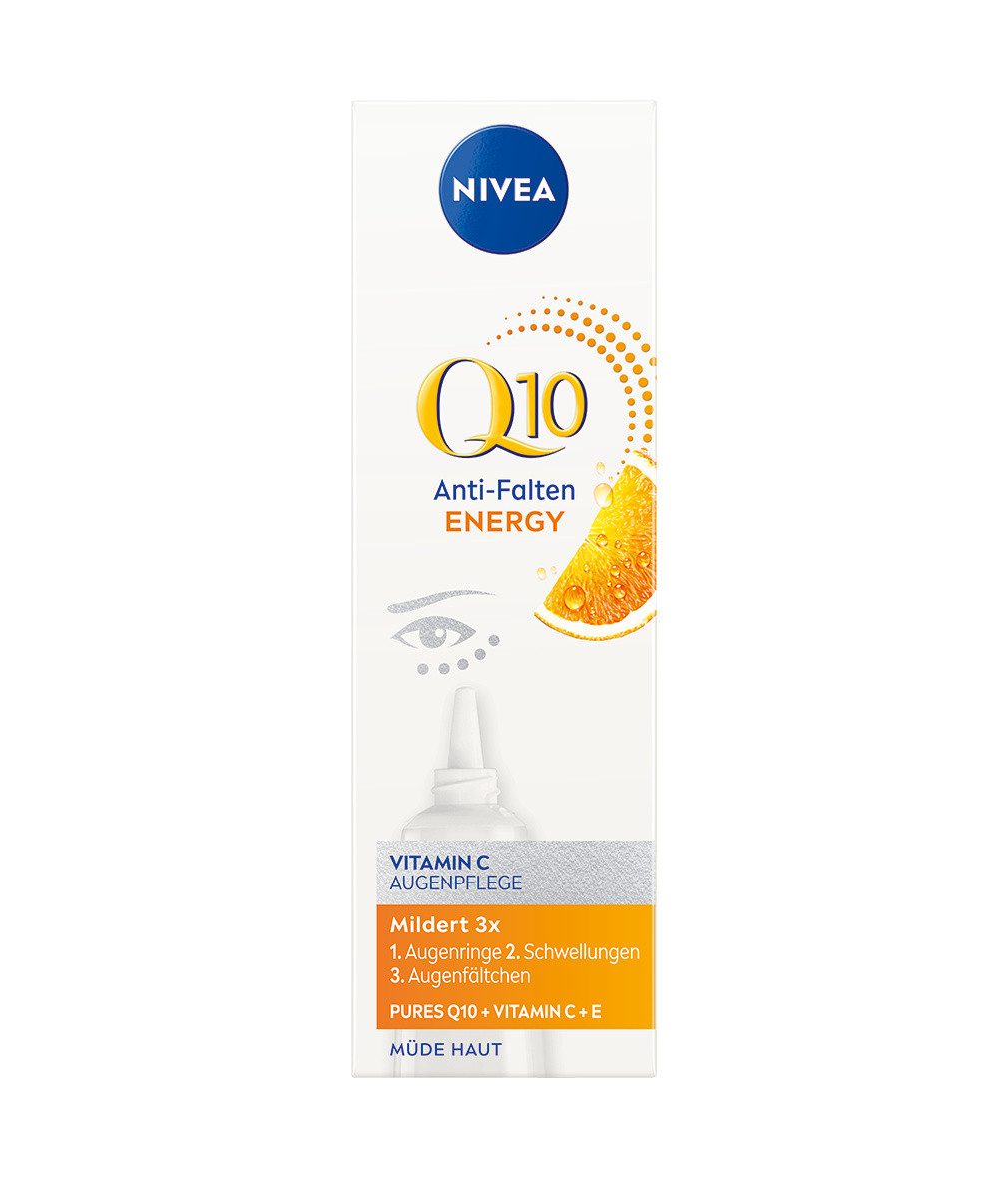 Nivea Anti-Aging-Creme Q10 Anti-Falten ENERGY Augenpflege 15ml