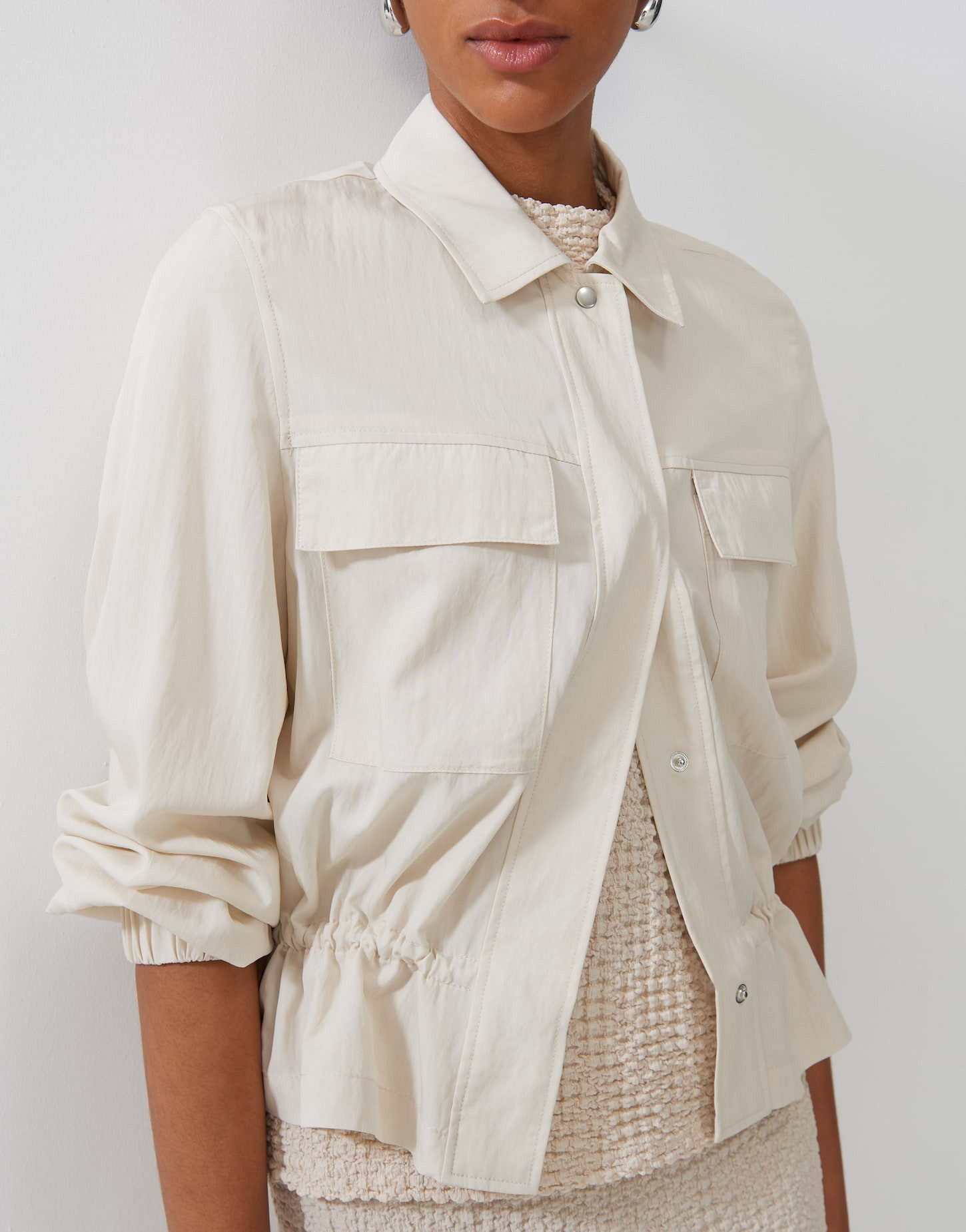 someday Jackenblazer Leichte Blazer Jacke NELIA aus Fallschirm Stoff