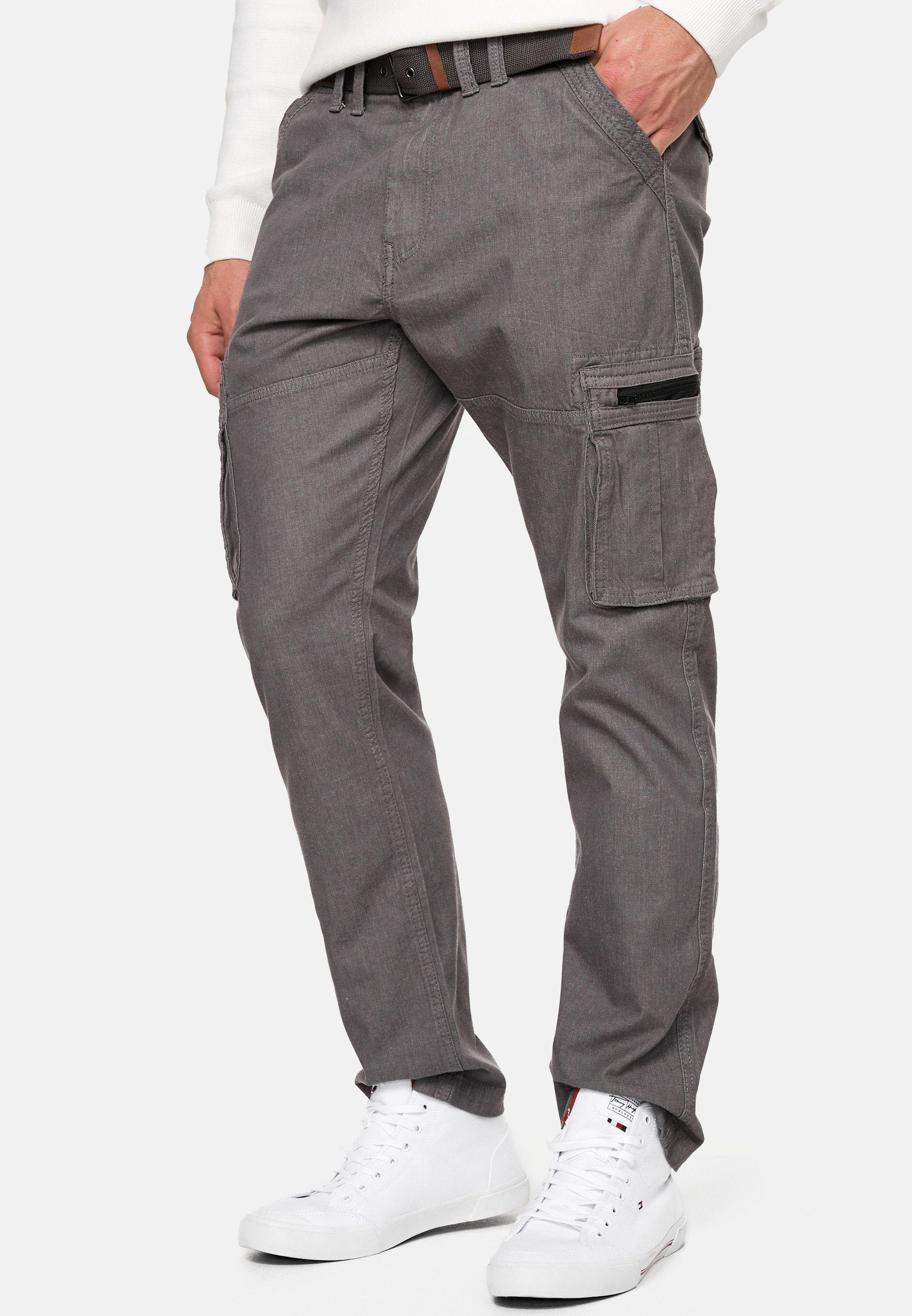 Grey Cargohose Dk Indicode Analia